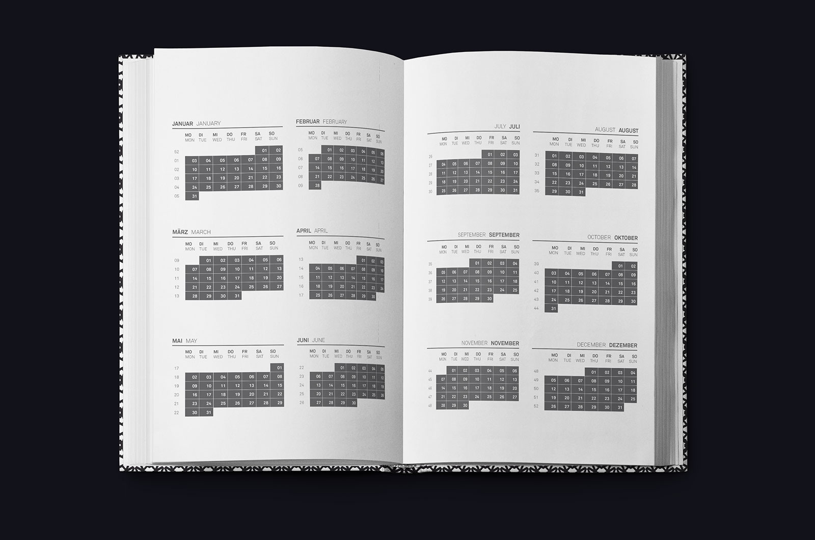 lexander Glante - Works - Zweitausendelf Calendar - 03