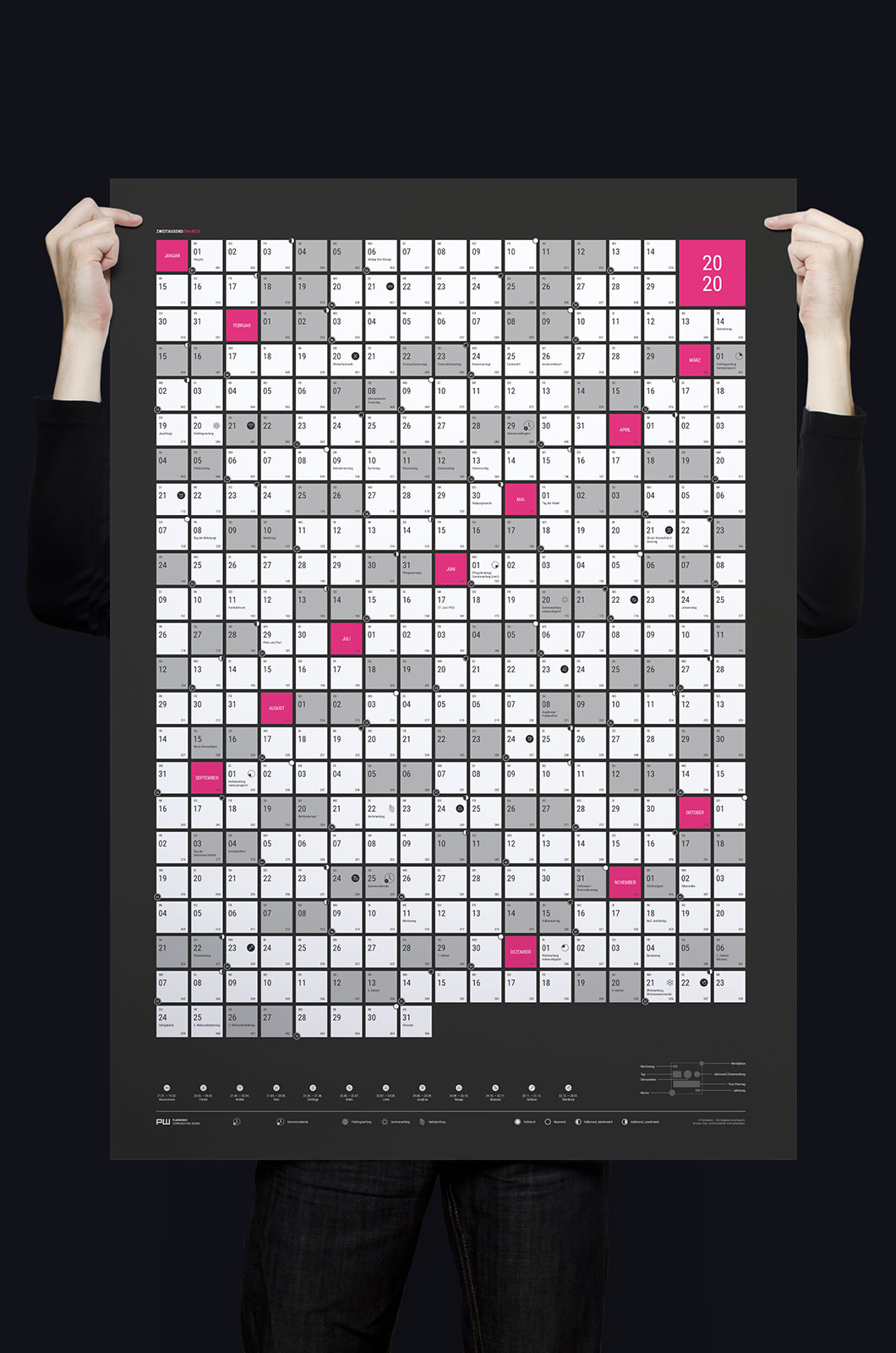 Alexander Glante - Works - Square Calendar 2020 - 01