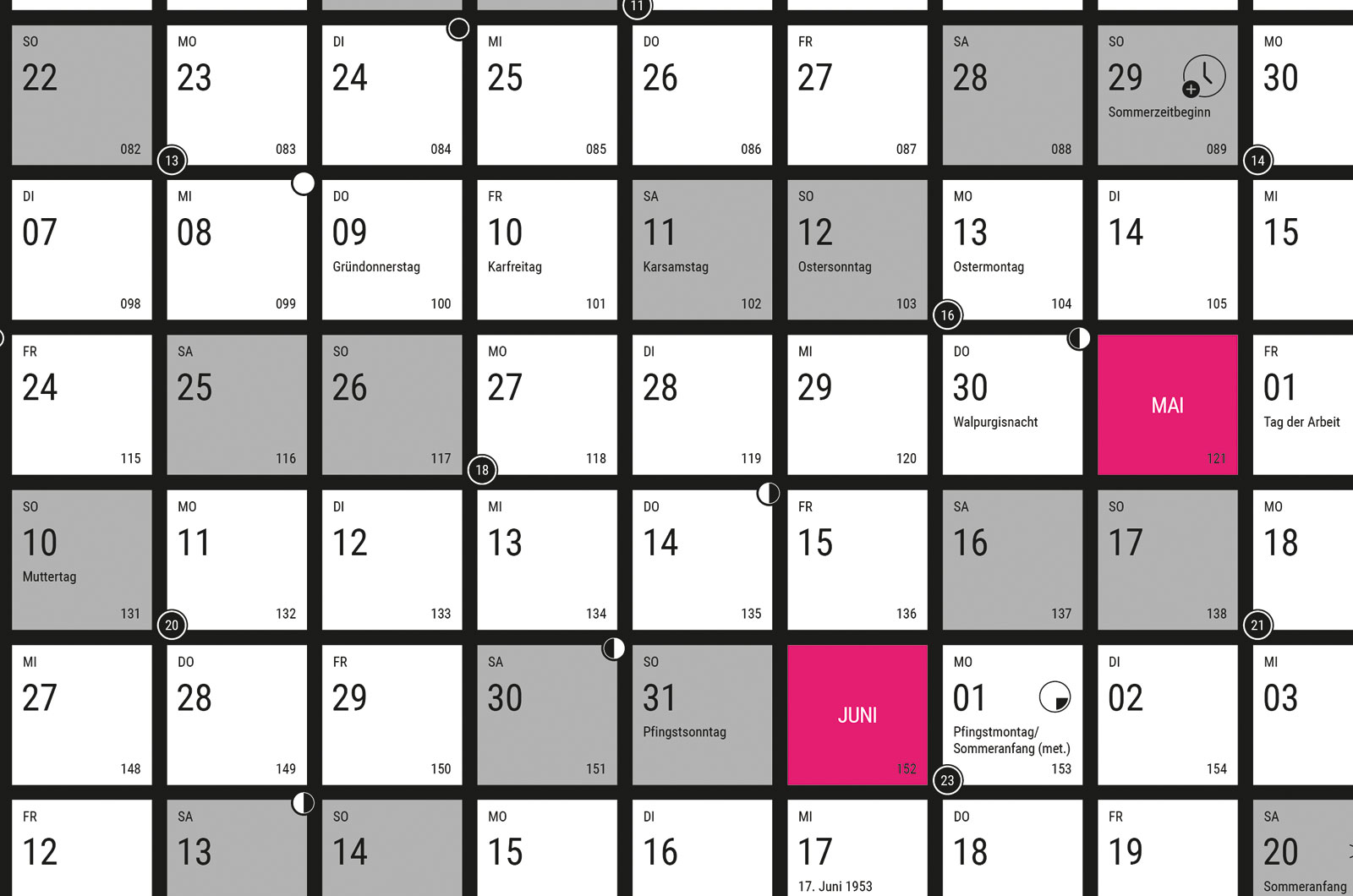 Alexander Glante - Works - Square Calendar 2020 - 05