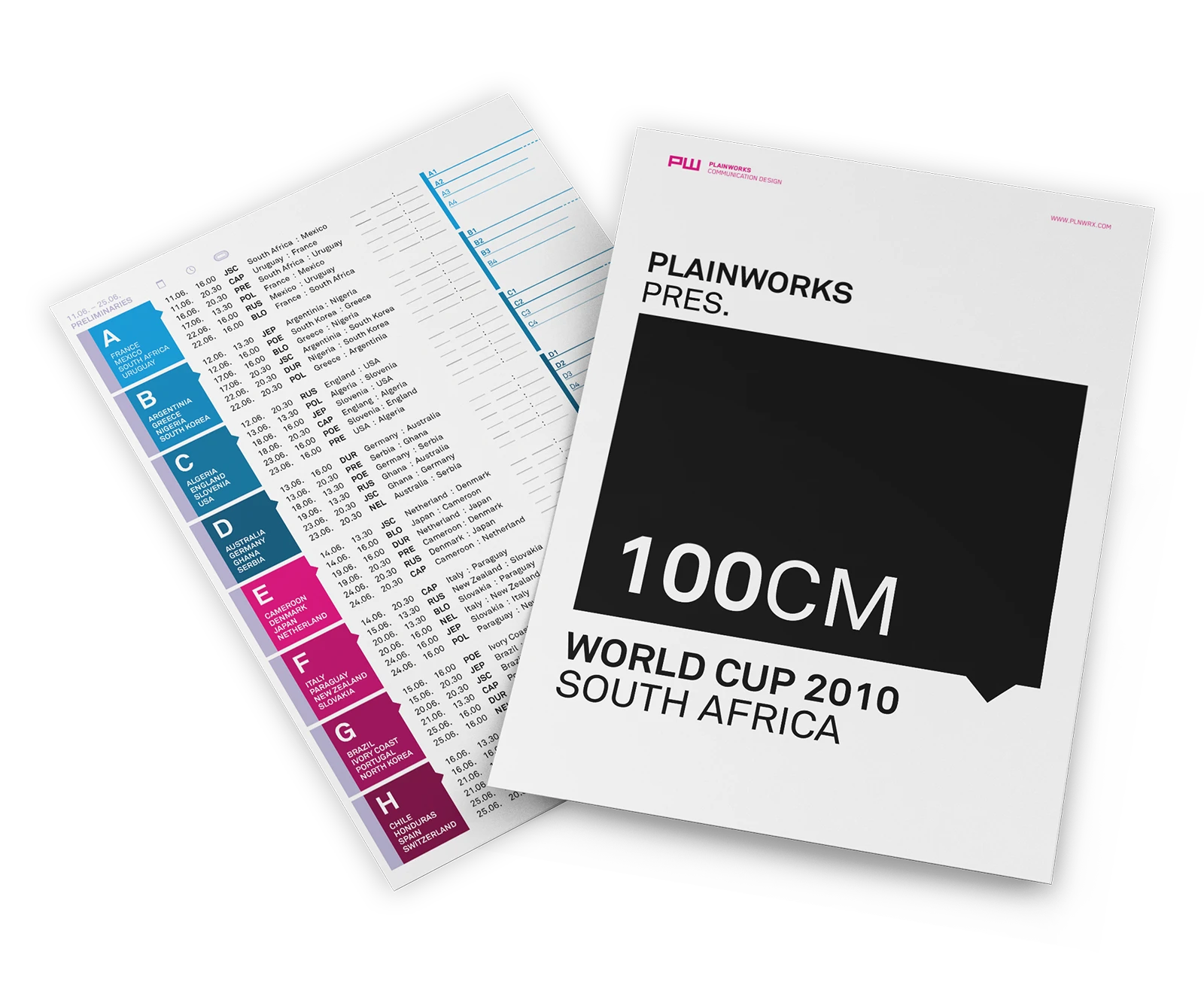 Alexander Glante - Works - World Cup DIY Schedule - 01