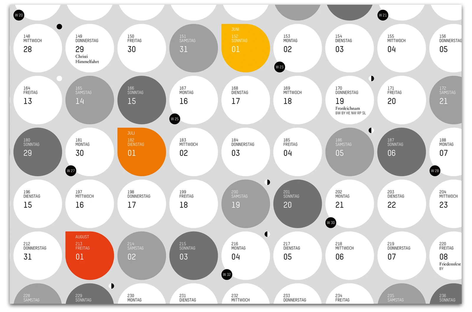 Alexander Glante - Works - Bubble Calendar 2013 - 06
