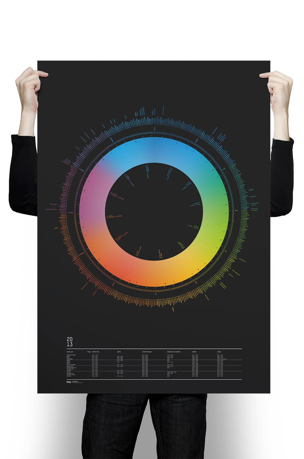 Alexander Glante - Works -Circle Calendar 2012 - 01