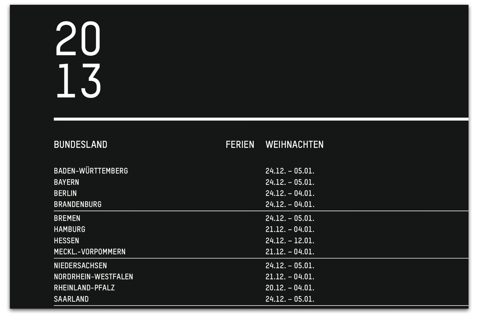Alexander Glante - Works -Circle Calendar 2012 - 02
