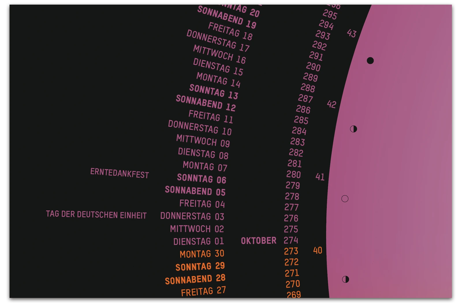 Alexander Glante - Works -Circle Calendar 2012 - 07
