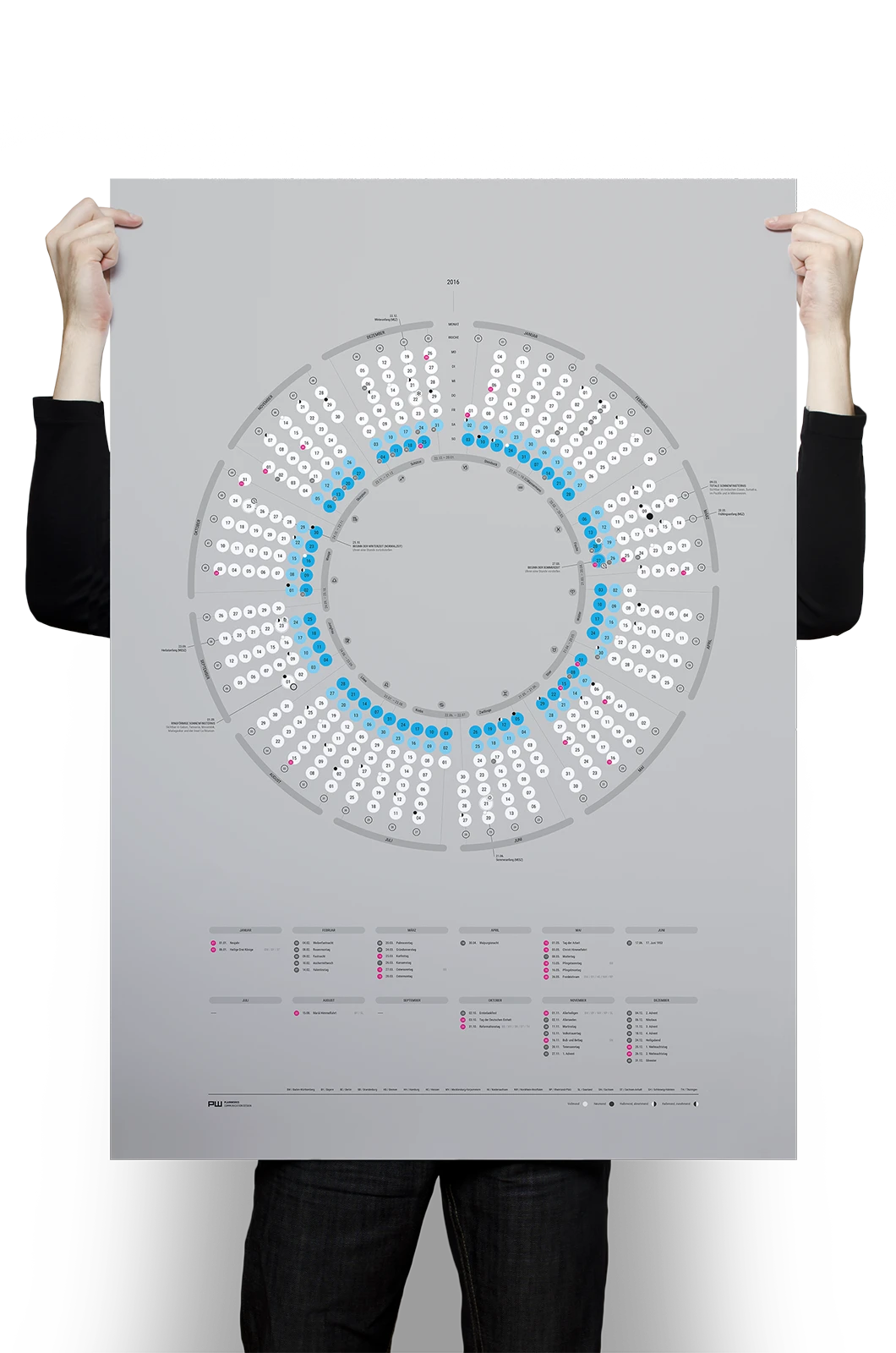Alexander Glante - Works - Circle Calendar 2015 - 02