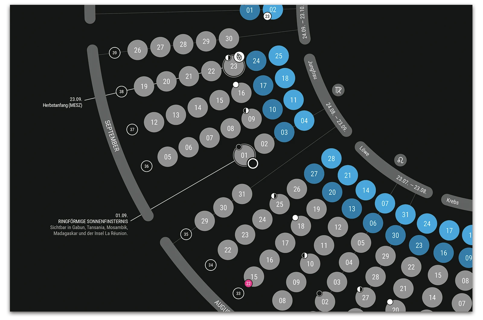 Alexander Glante - Works - Circle Calendar 2015 - 05