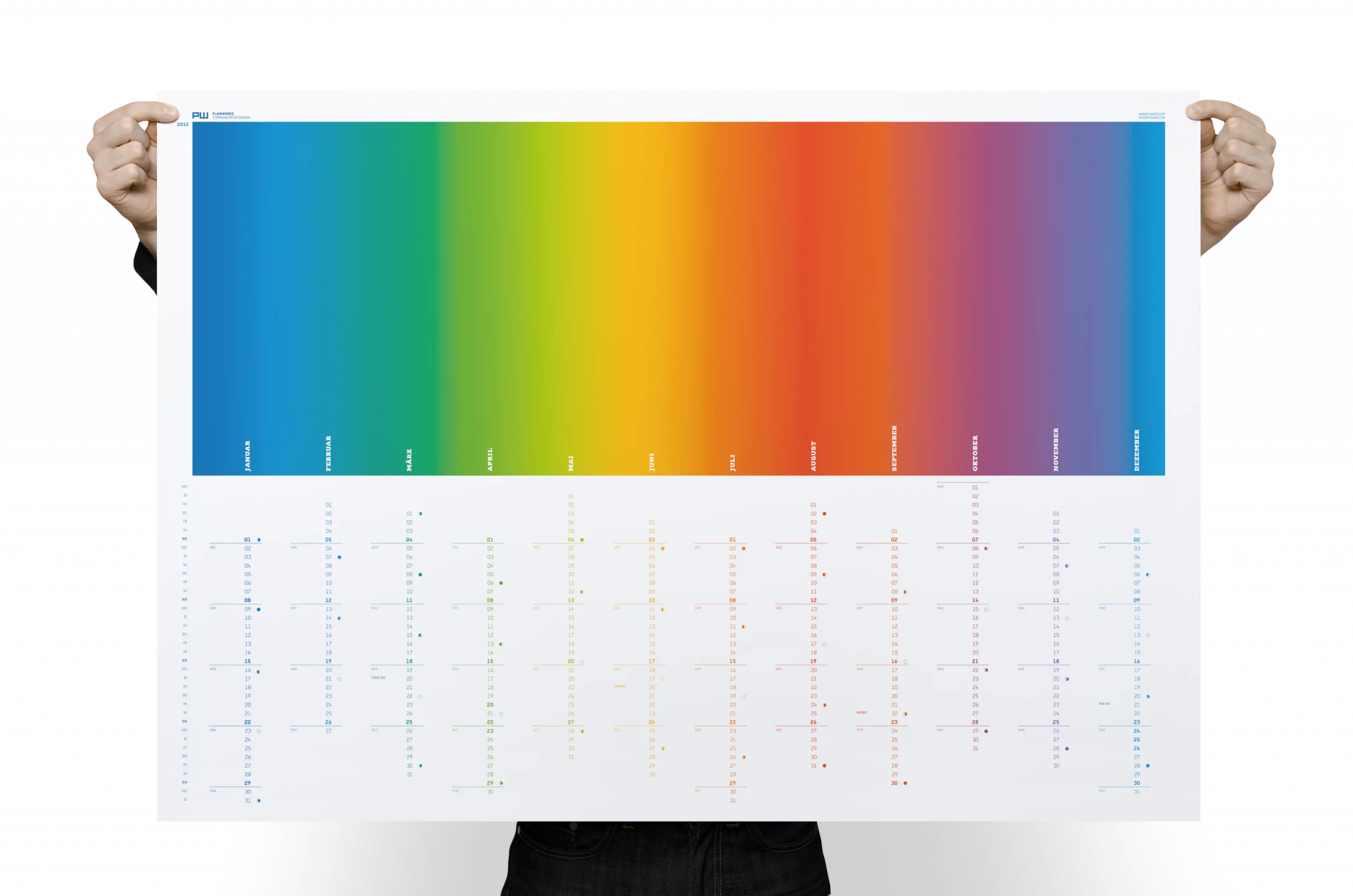 Alexander Glante - Works - Colour Calendar 2010 - 01