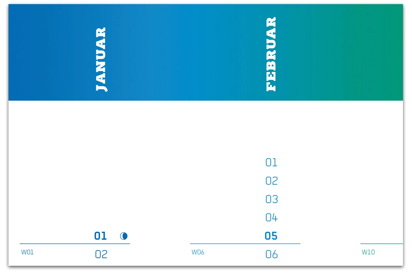 Alexander Glante - Works - Colour Calendar 2010 - 02