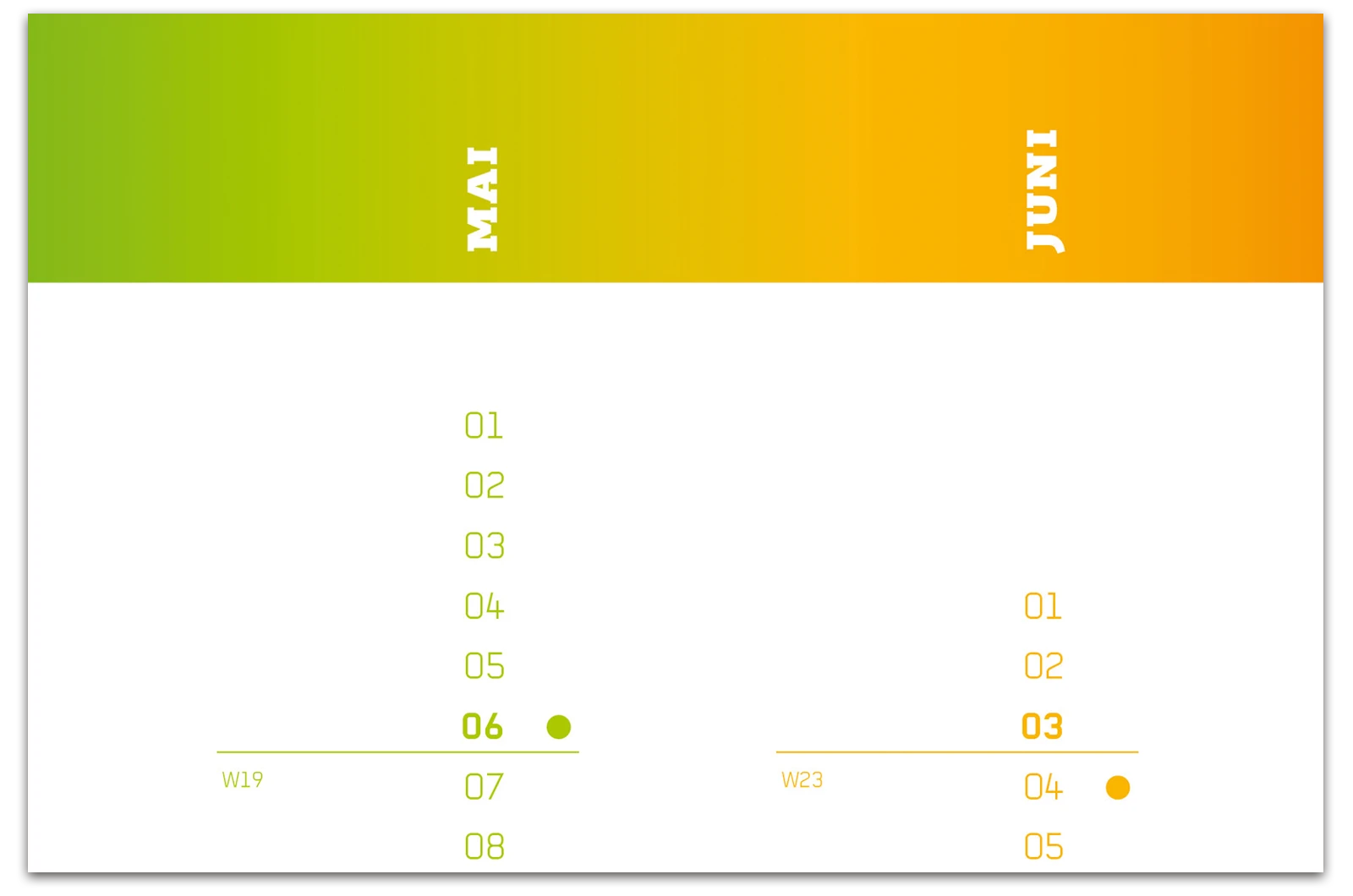 Alexander Glante - Works - Colour Calendar 2010 - 03