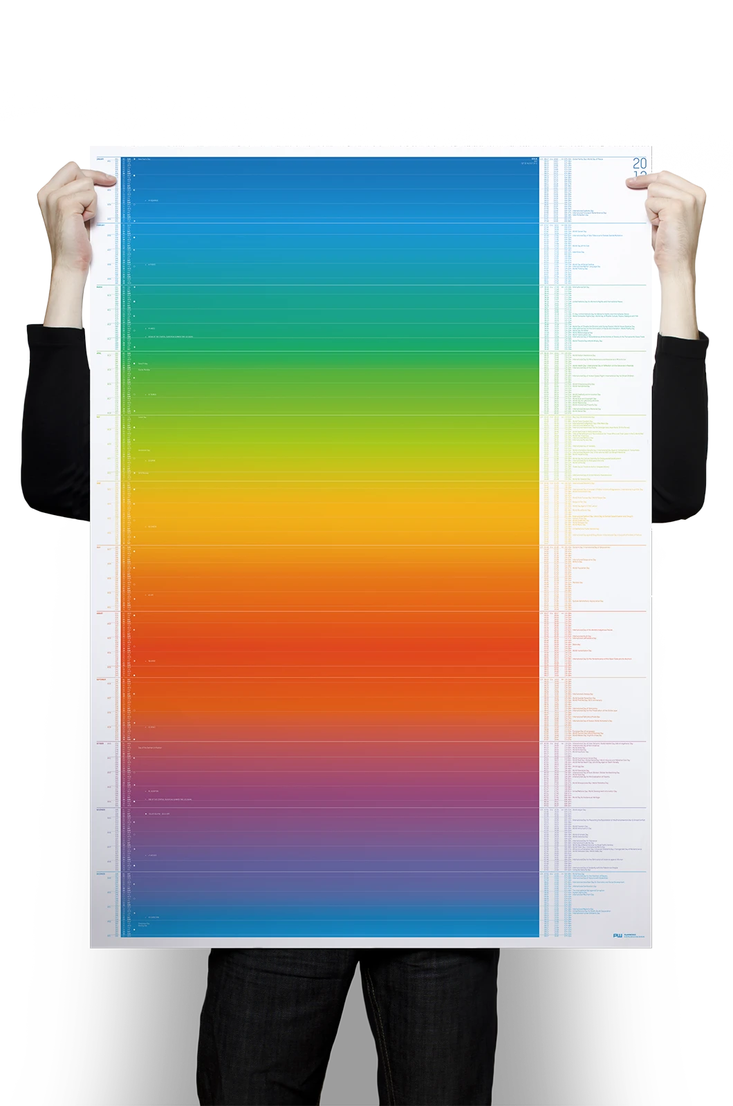 Alexander Glante - Works - Colour Square Calendar 2011 - 01