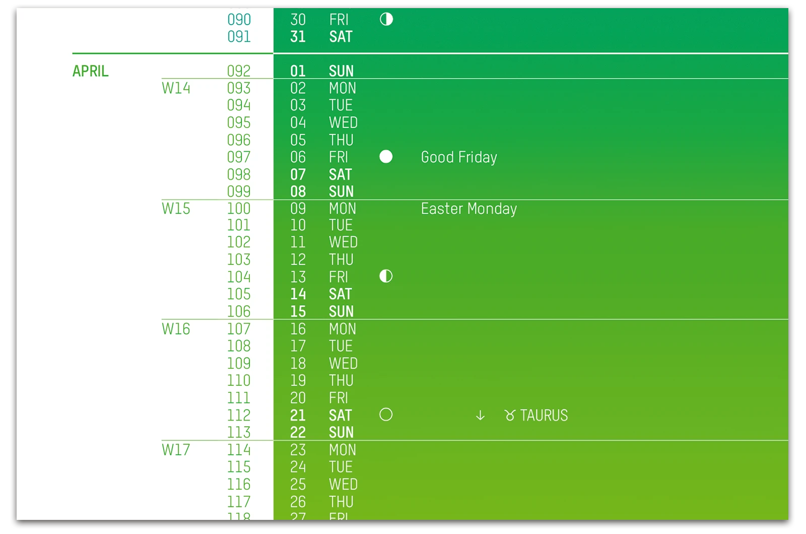 Alexander Glante - Works - Colour Square Calendar 2011 - 04