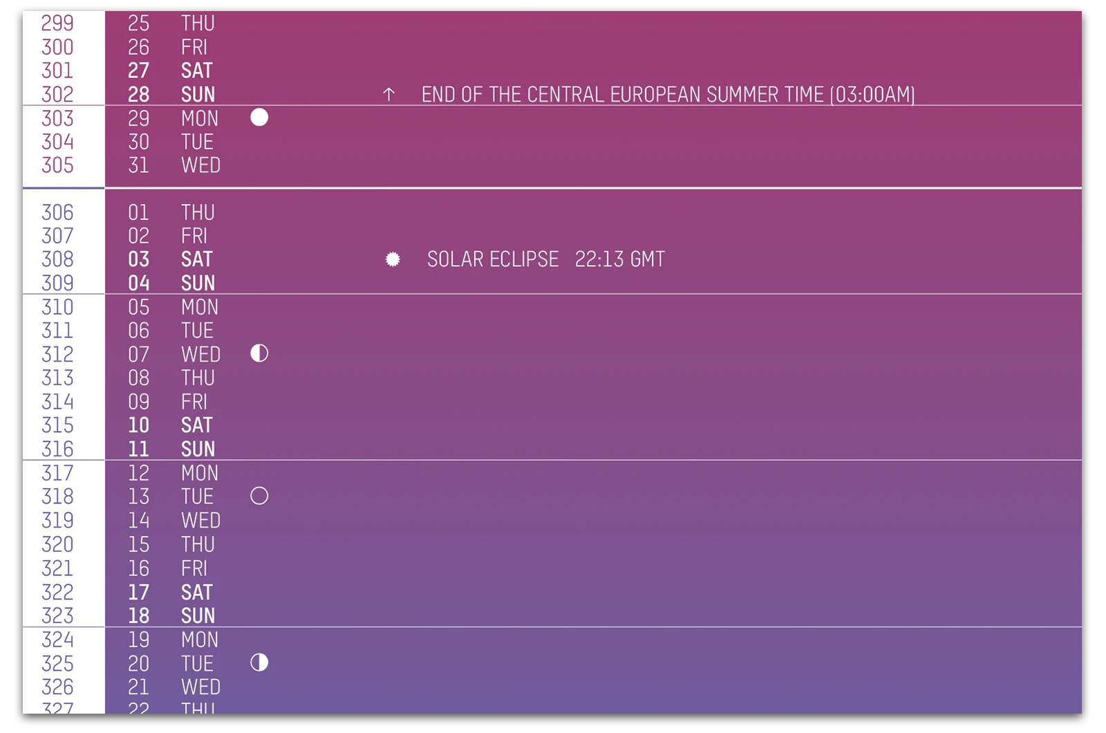 Alexander Glante - Works - Colour Square Calendar 2011 - 07