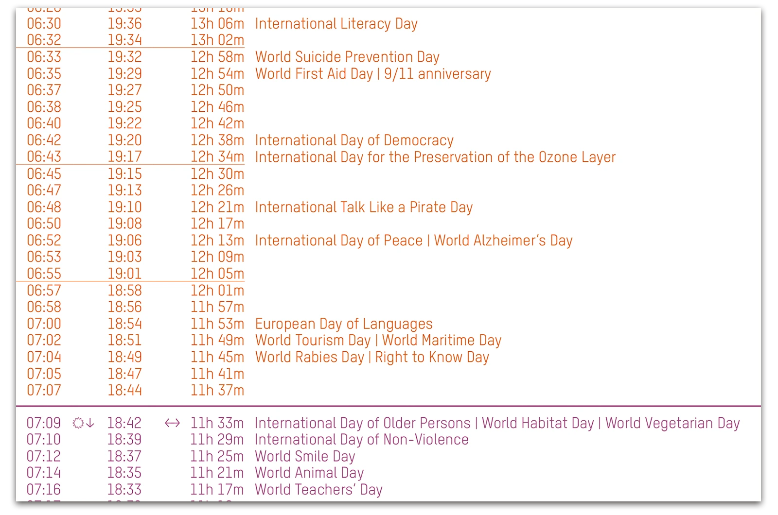Alexander Glante - Works - Colour Square Calendar 2011 - 08