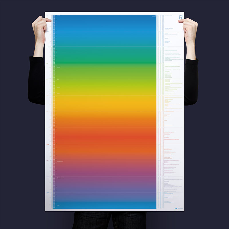 Alexander Glante - Works - Colour Square Calendar - Preview