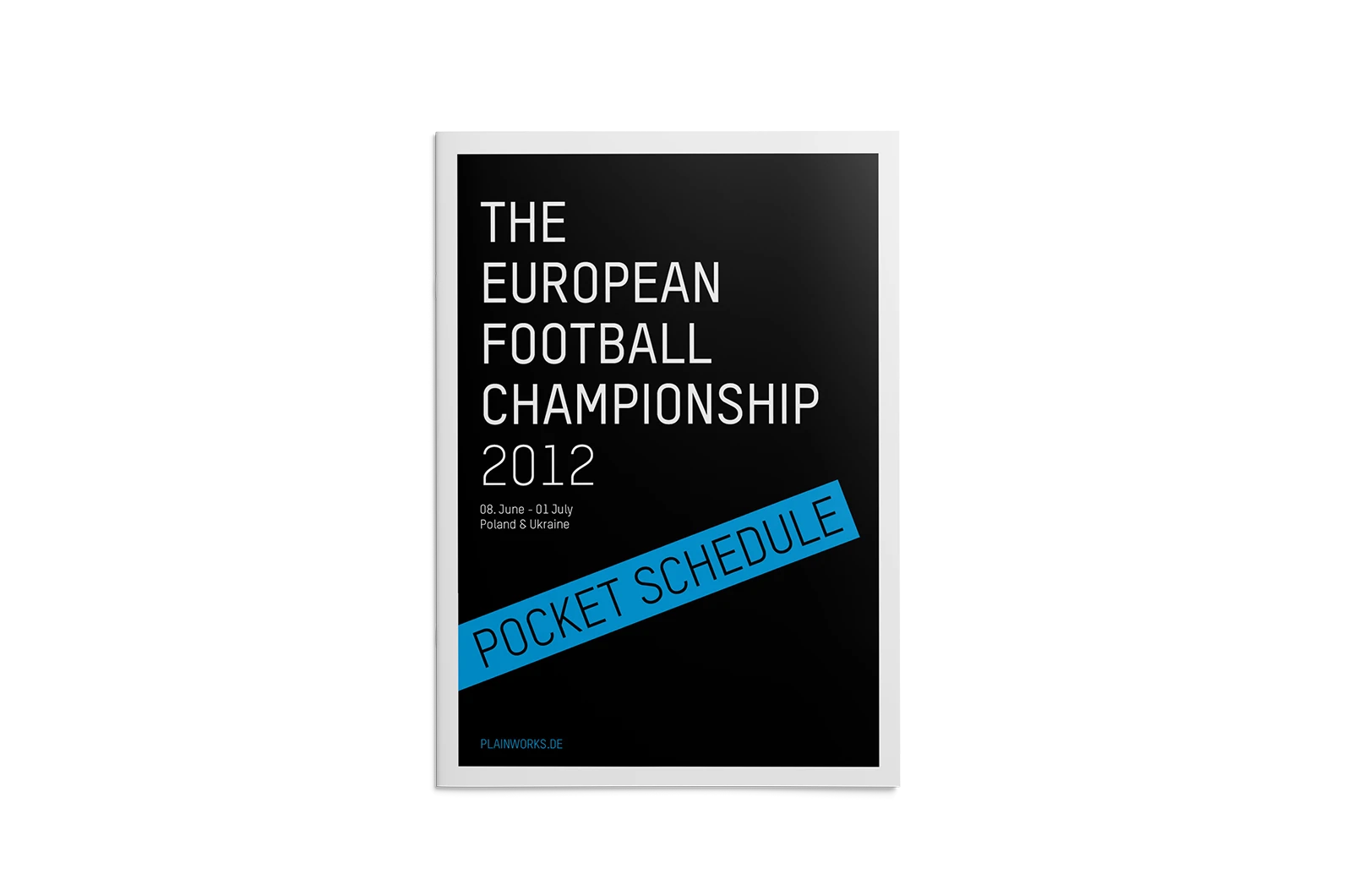 Alexander Glante - Works - EM2012 Pocket Schedule - 01