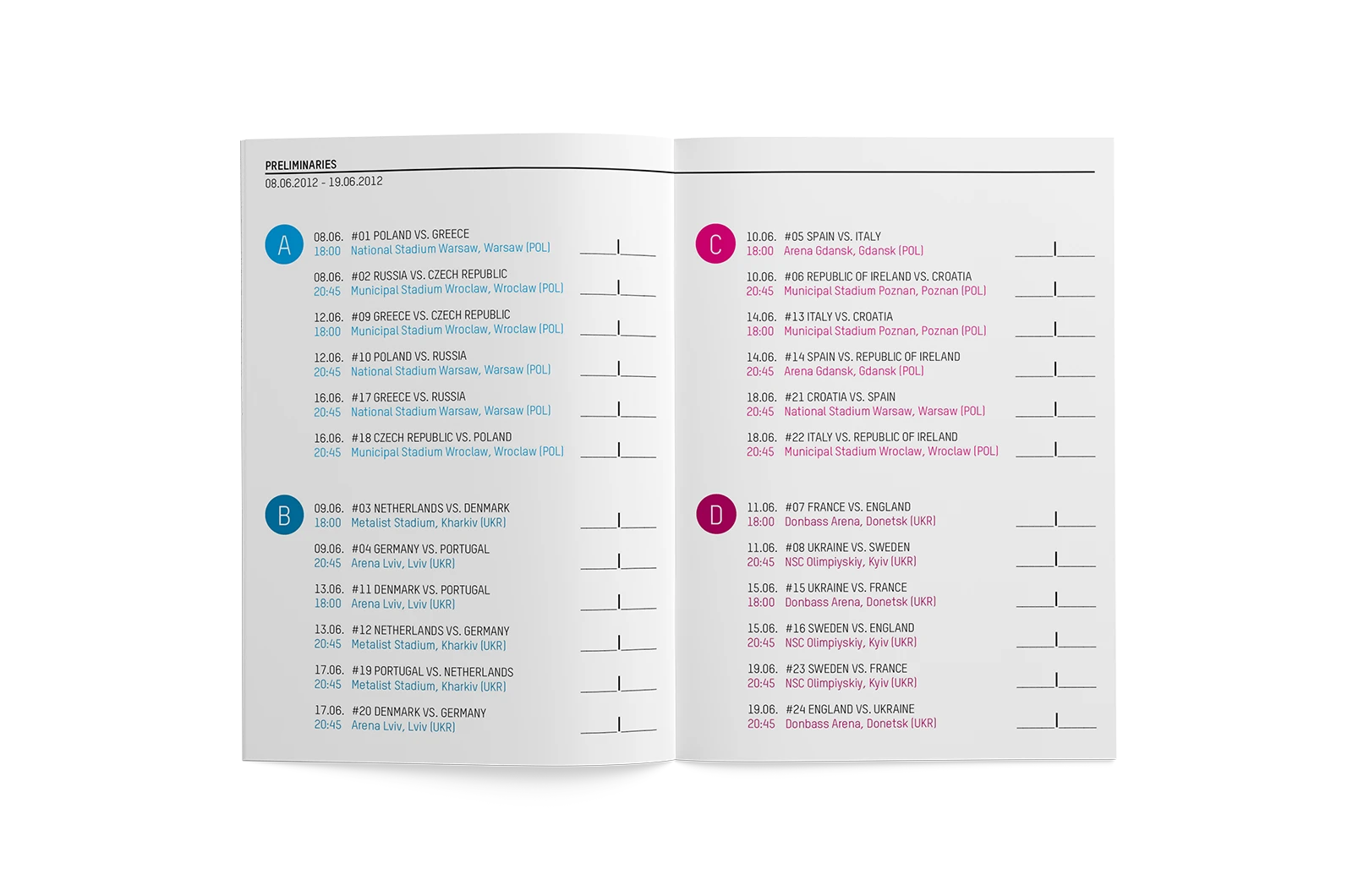 Alexander Glante - Works - EM2012 Pocket Schedule - 02