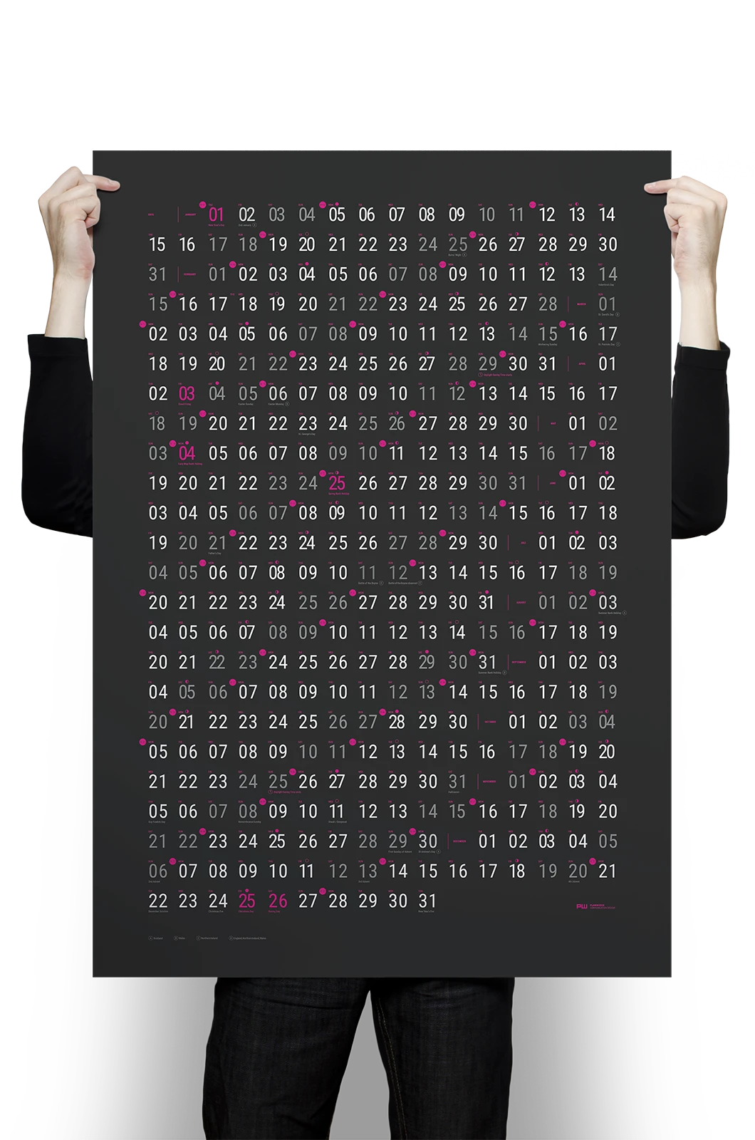 Alexander Glante - Works - Minimal Calendar - 01