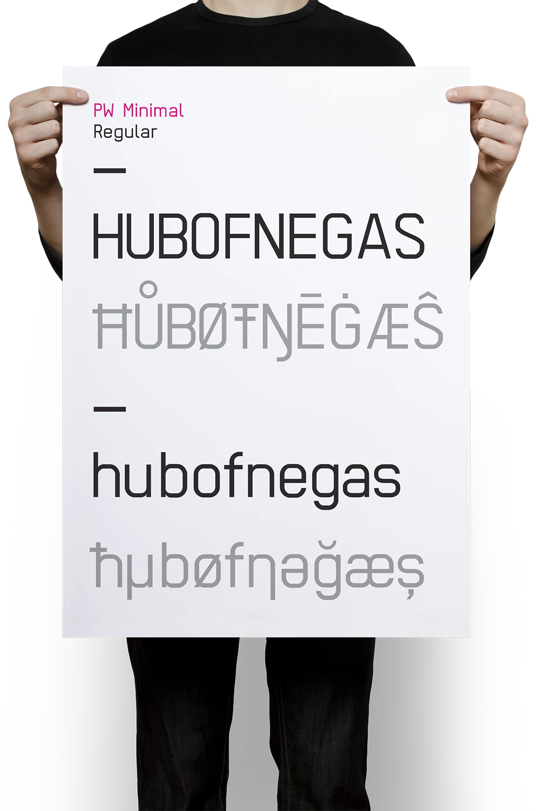 Alexander Glante - Works - Plainworks Minimal Font - 01