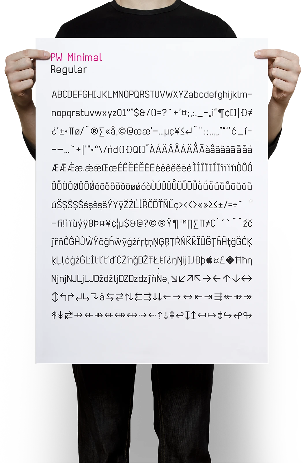 Alexander Glante - Works - Plainworks Minimal Font - 05