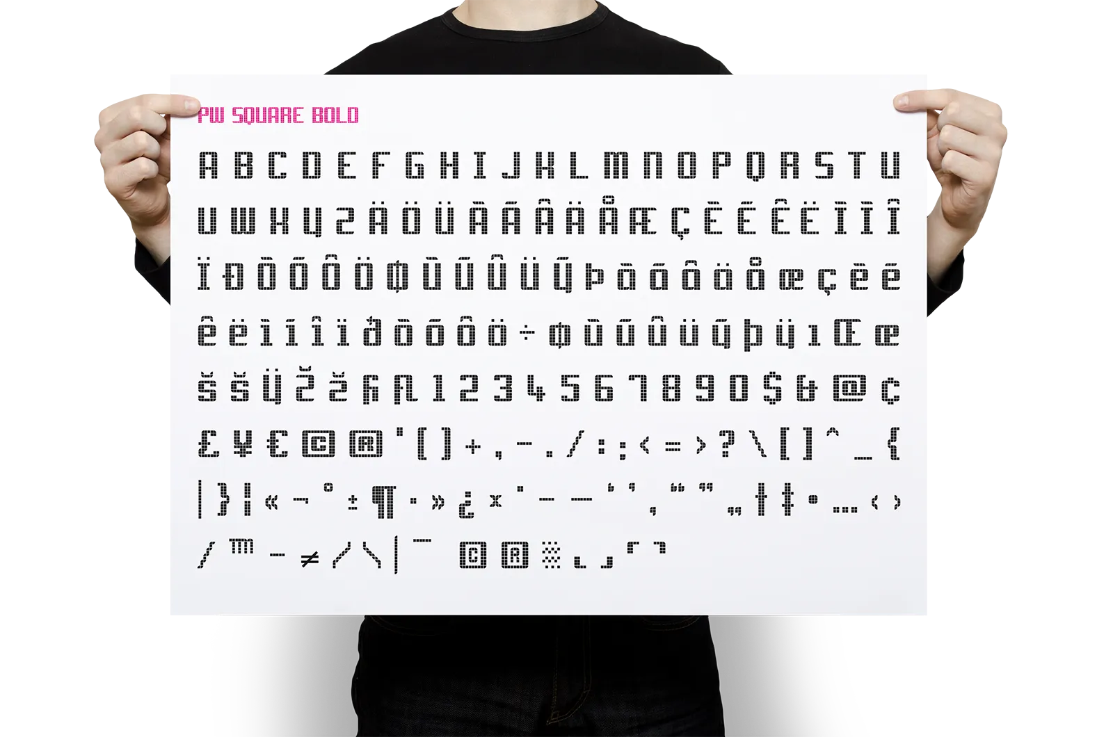 Alexander Glante - Works - Plainworks Square Font - 05