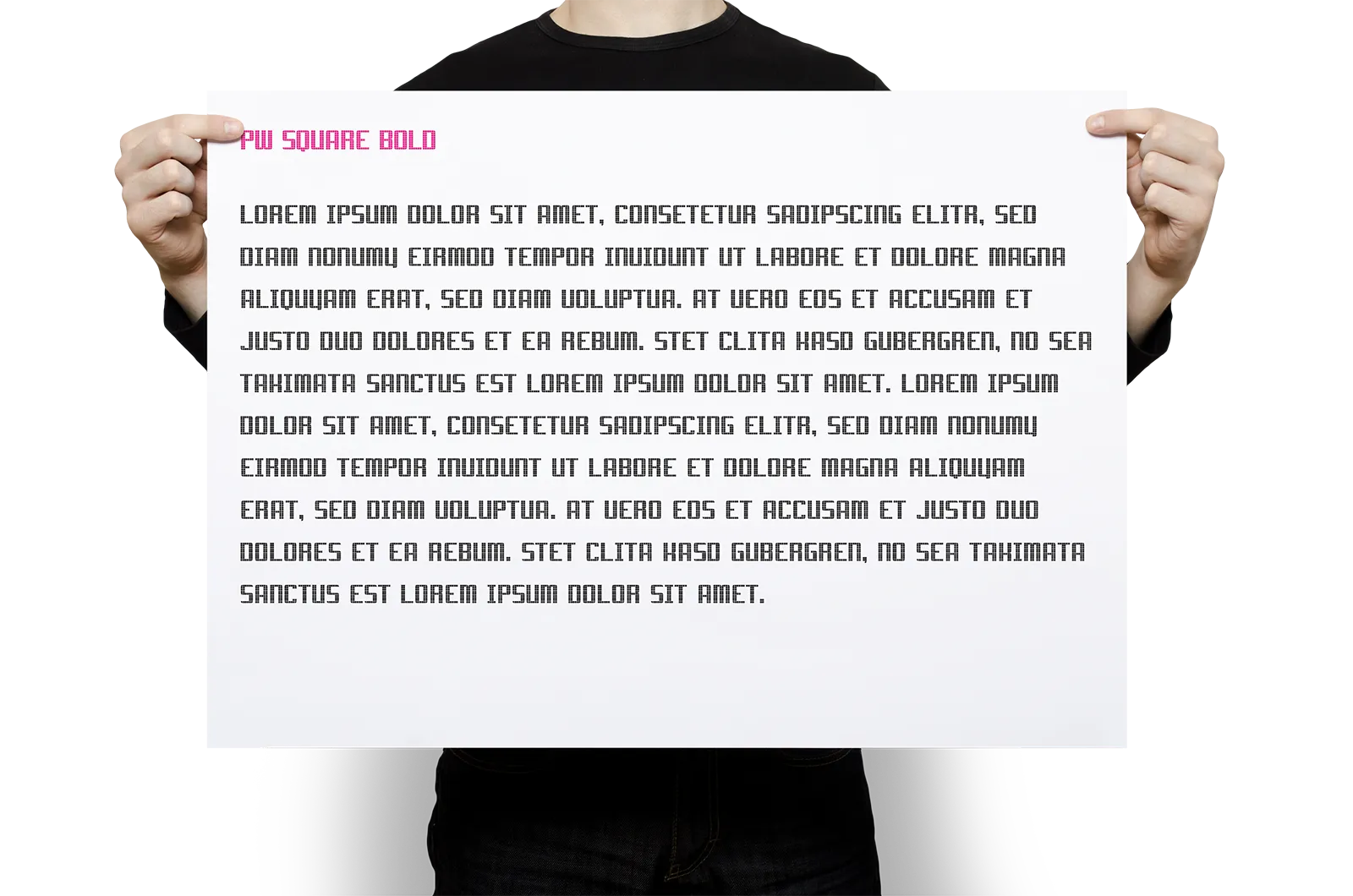 Alexander Glante - Works - Plainworks Square Font - 08