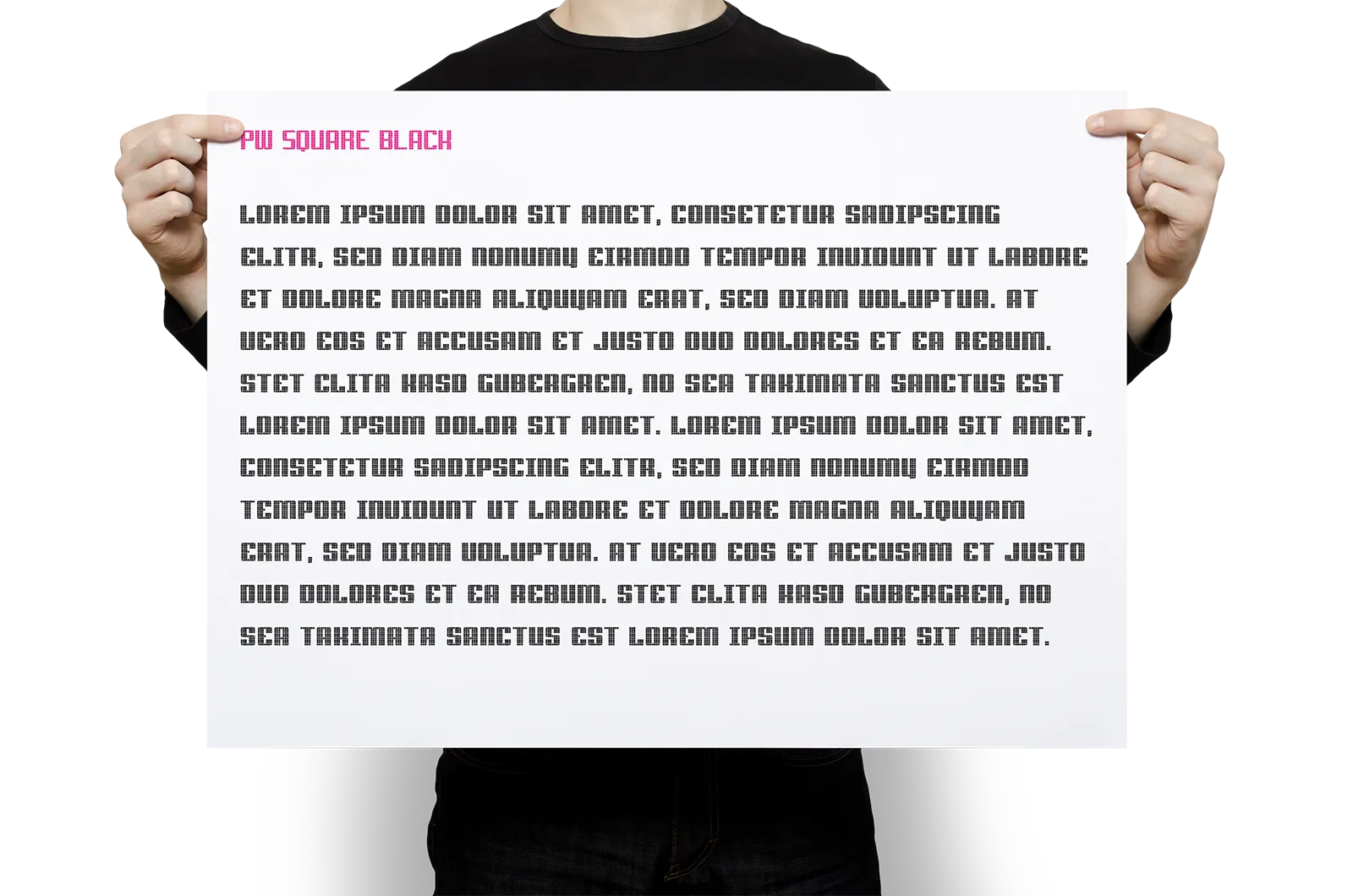 Alexander Glante - Works - Plainworks Square Font - 09