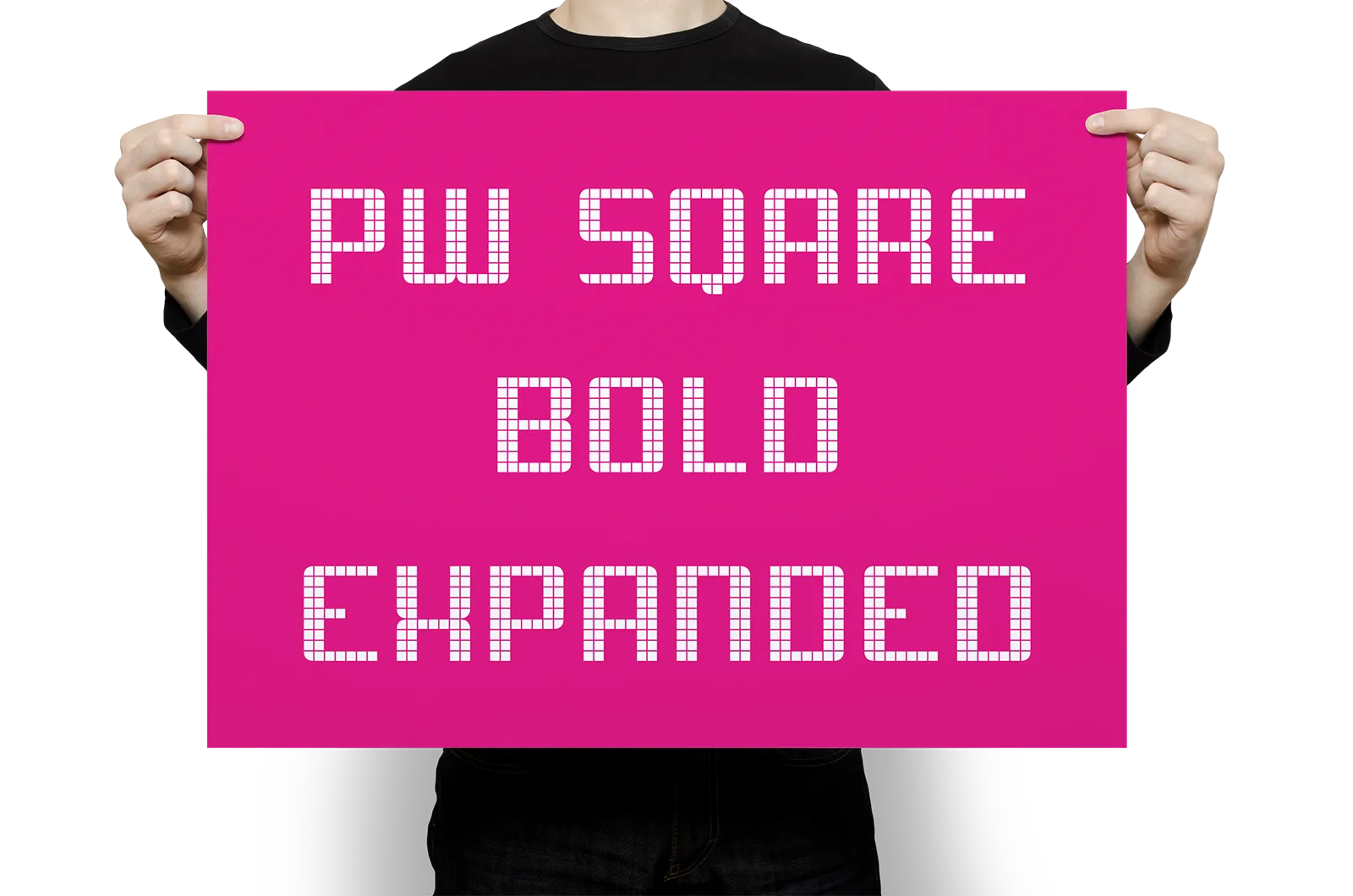 Alexander Glante - Works - Plainworks Square Font - 11