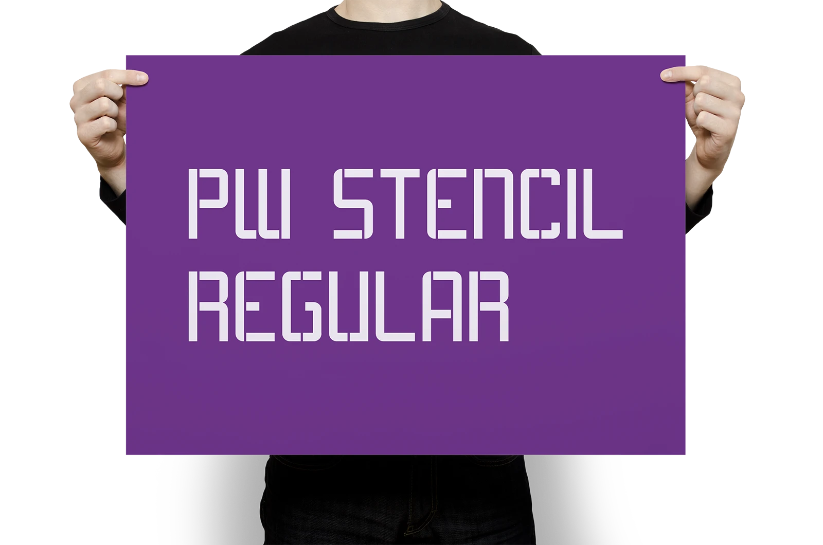 Alexander Glante - Works - Plainworks Stencil Font - 01