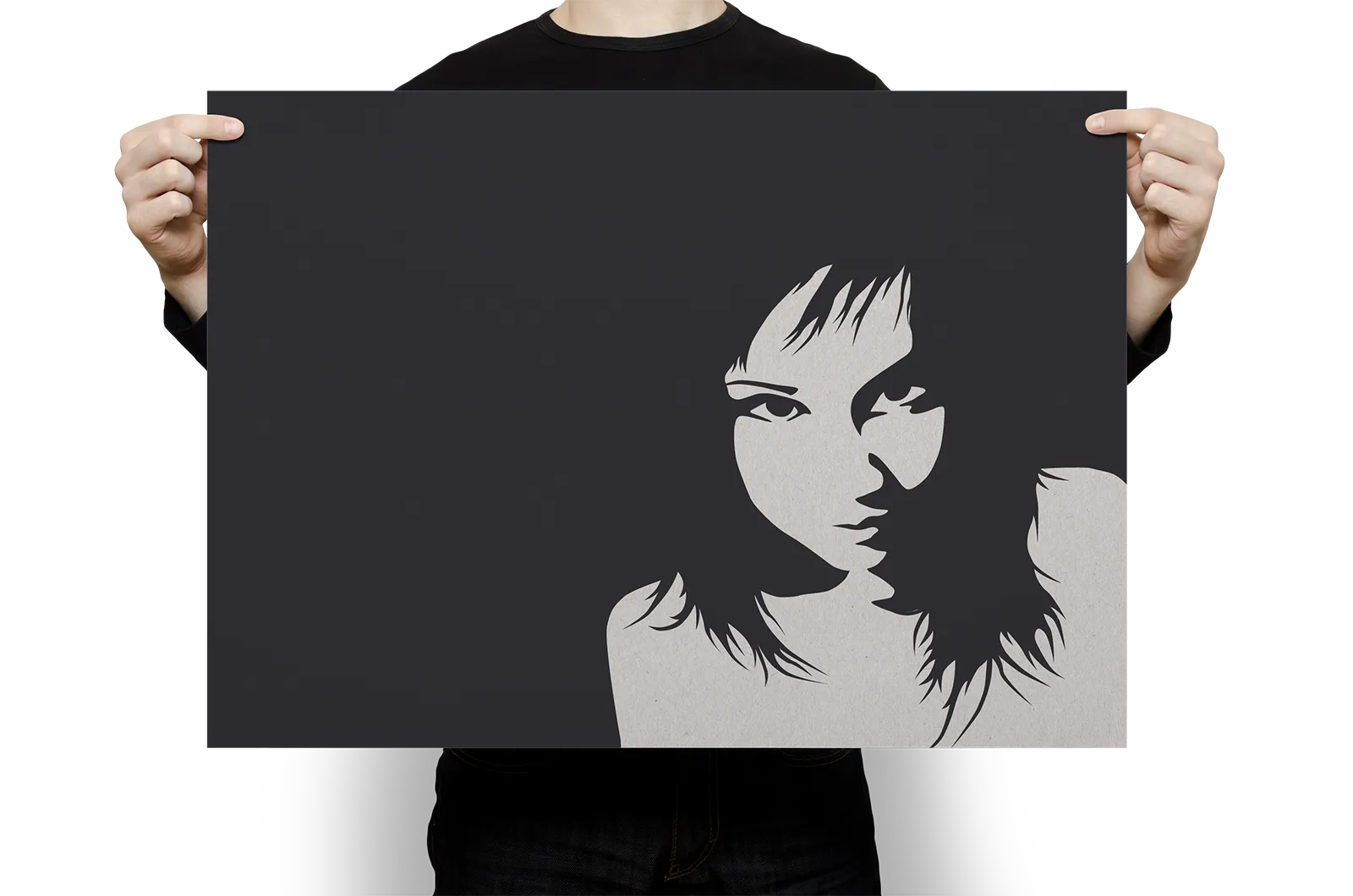 Alexander Glante - Works - Woman Stencil Illustrations - 12