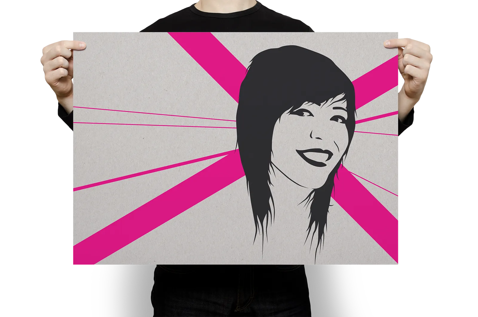 Alexander Glante - Works - Woman Stencil Illustrations - 14