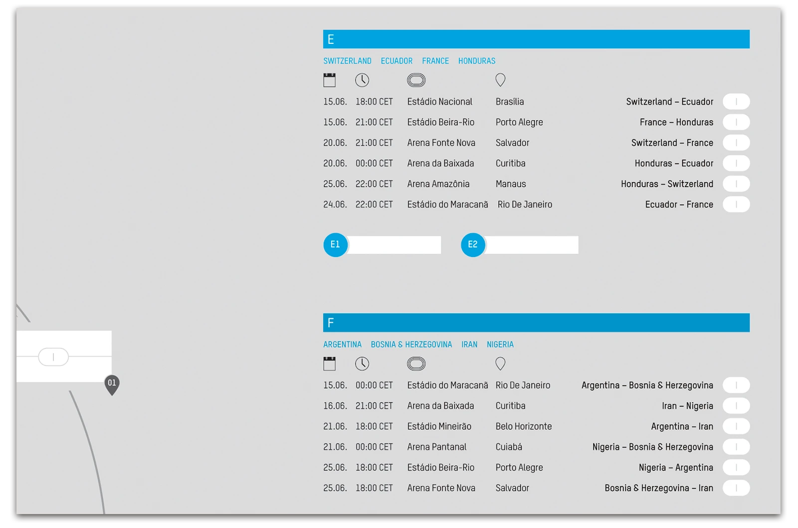 Alexander Glante - Works - World Cup 2014 Schedule - 03
