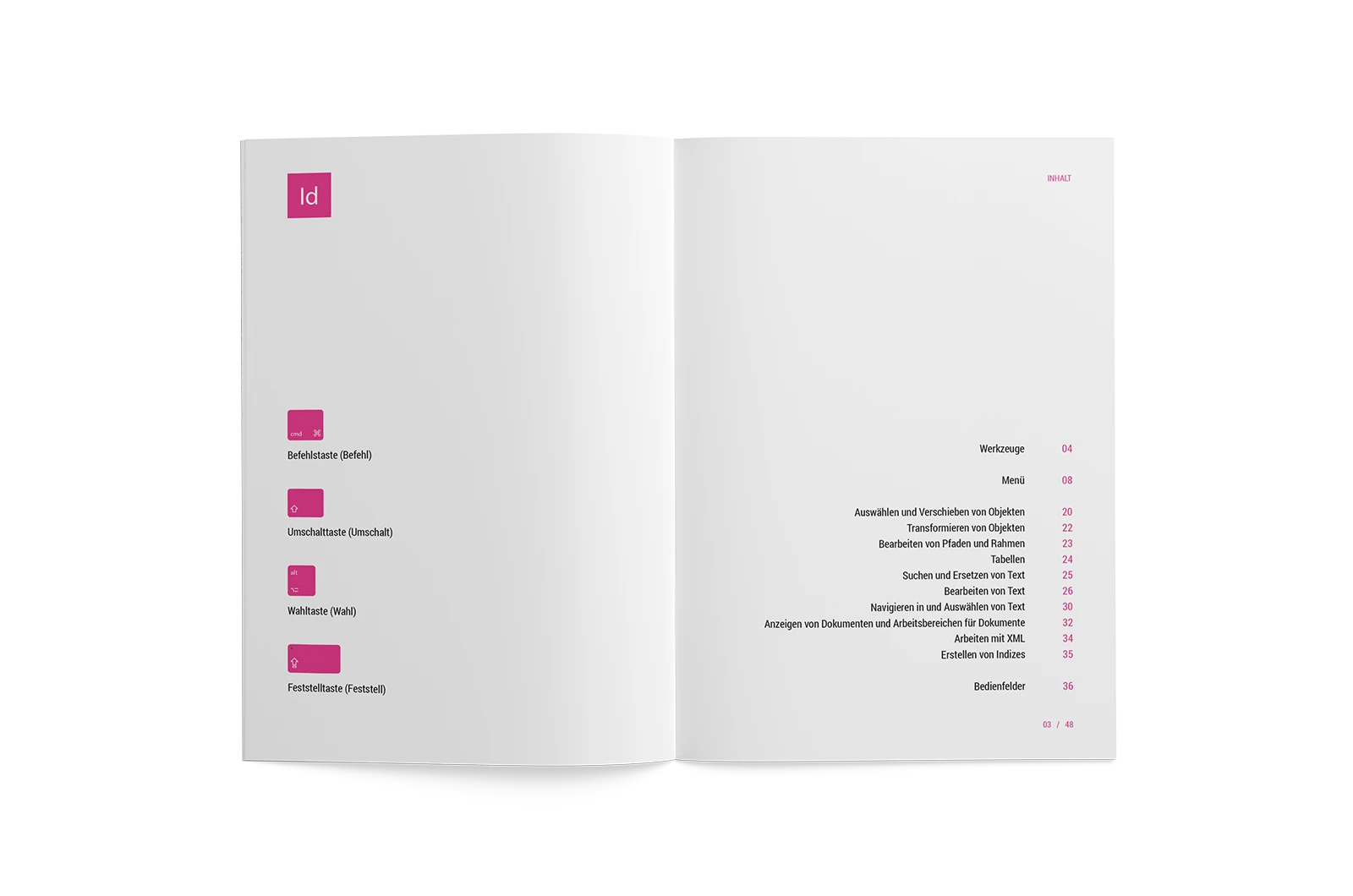 Alexander Glante - Works - Adobe Creative Cloud Shortcuts - 02