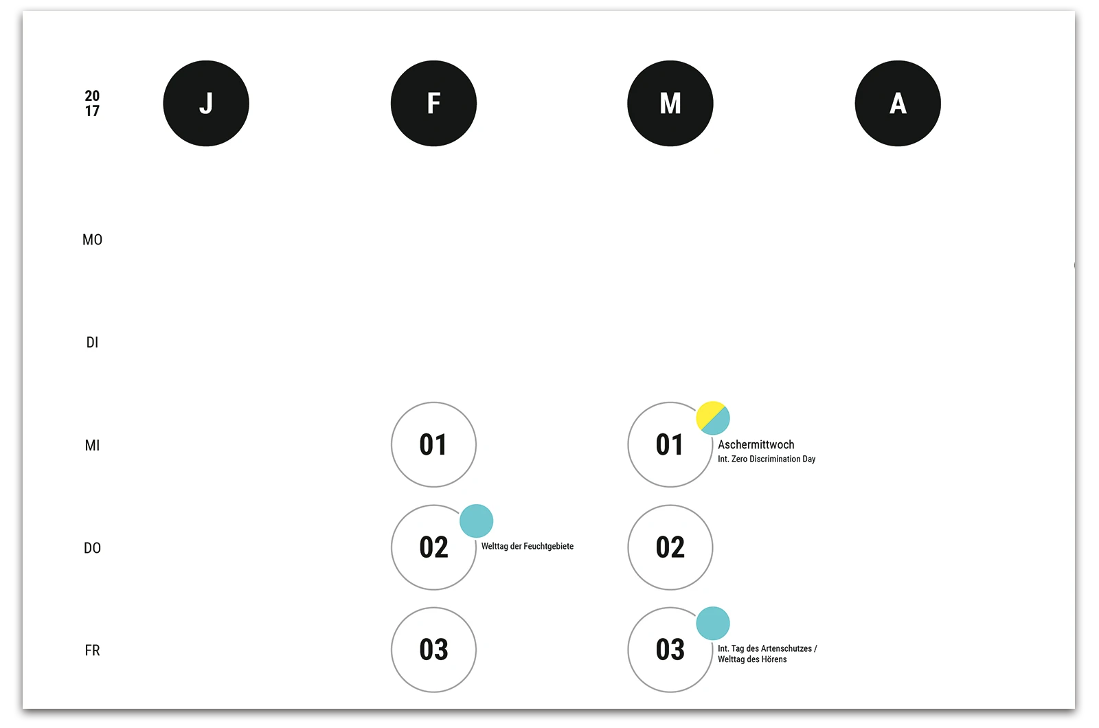 Alexander Glante - Works - Festival and Holiday Calendar 2016 - 02