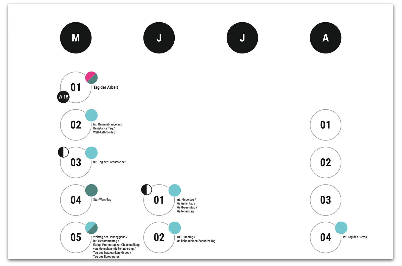 Alexander Glante - Works - Festival and Holiday Calendar 2016 - 03