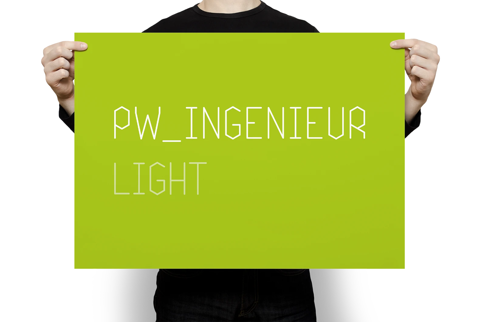 Alexander Glante - Works - Plainworks Ingenieur Font - 01