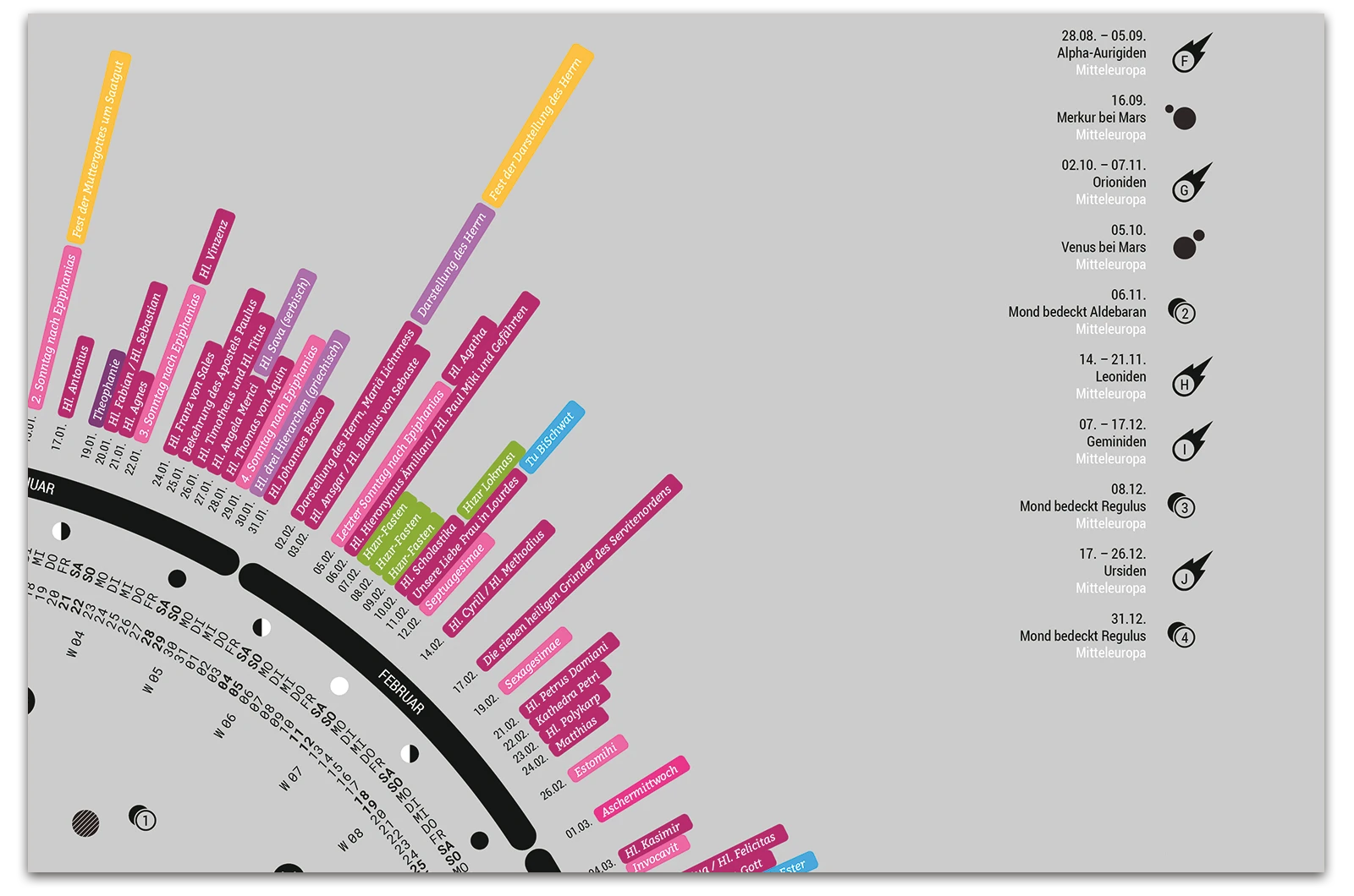 Alexander Glante - Works - Intercultural Calendar 2017 - 08
