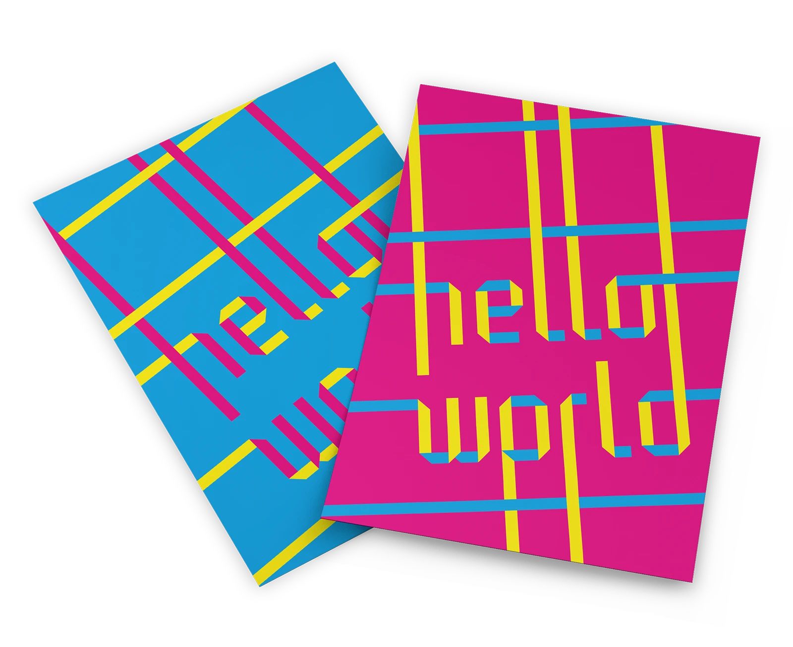 Alexander Glante - Works - Plainworks Origami Font - 01