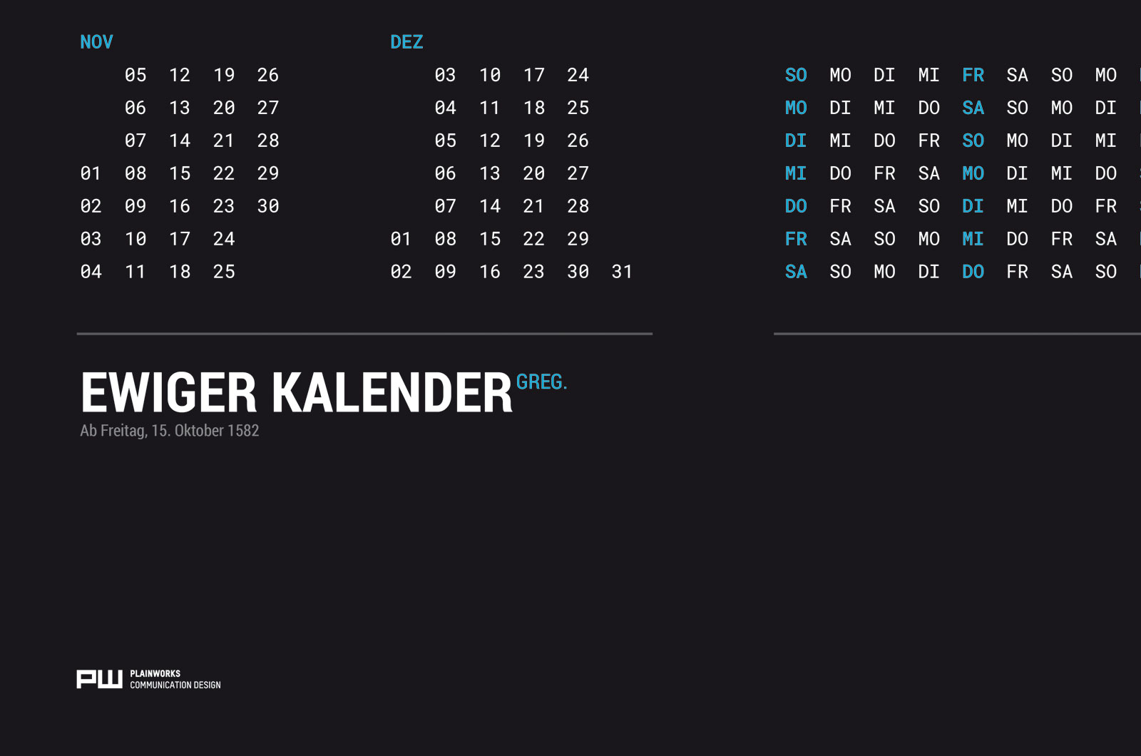 Alexander Glante - Works - Perpetual Calendar - 05