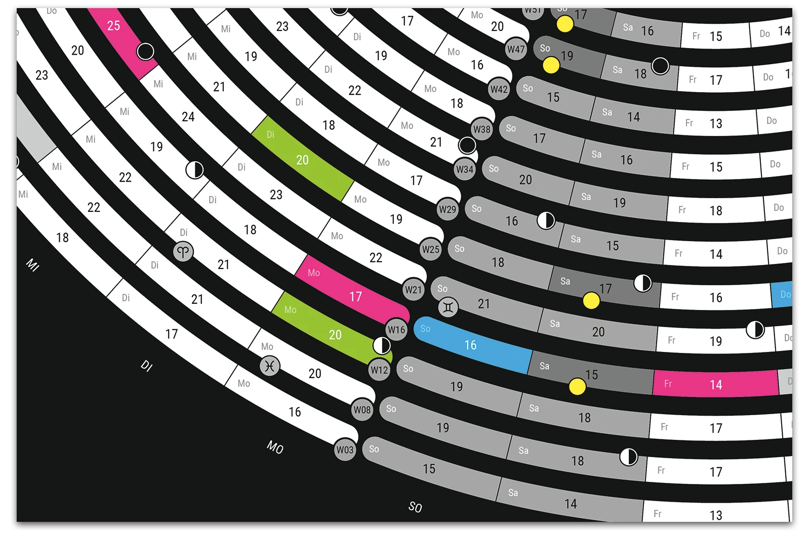 Alexander Glante - Works - Round Calendar 2017 - 05