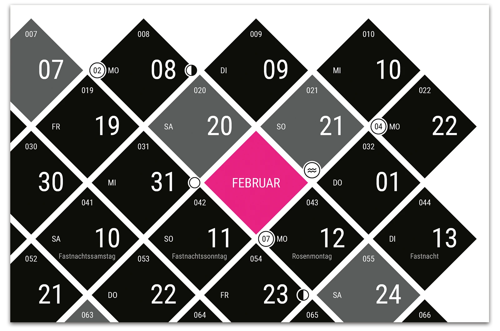 Alexander Glante - Works - Diamond Calendar 2017 - 05