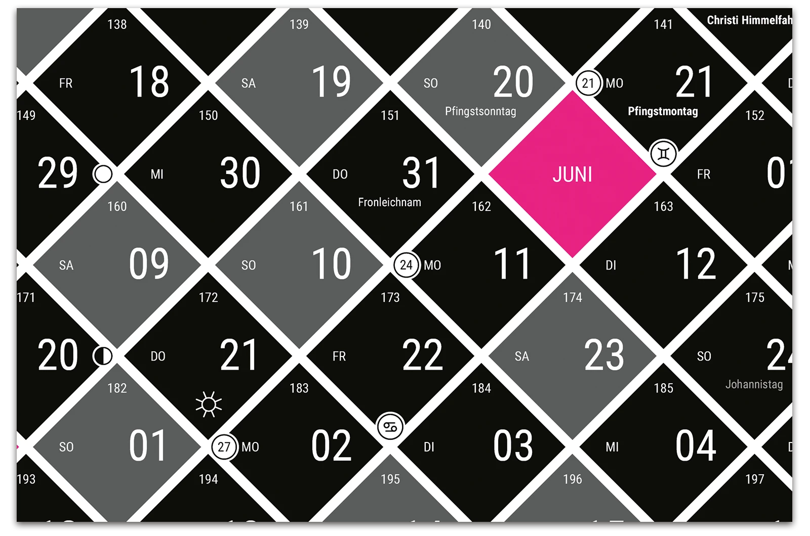 Alexander Glante - Works - Diamond Calendar 2017 - 06