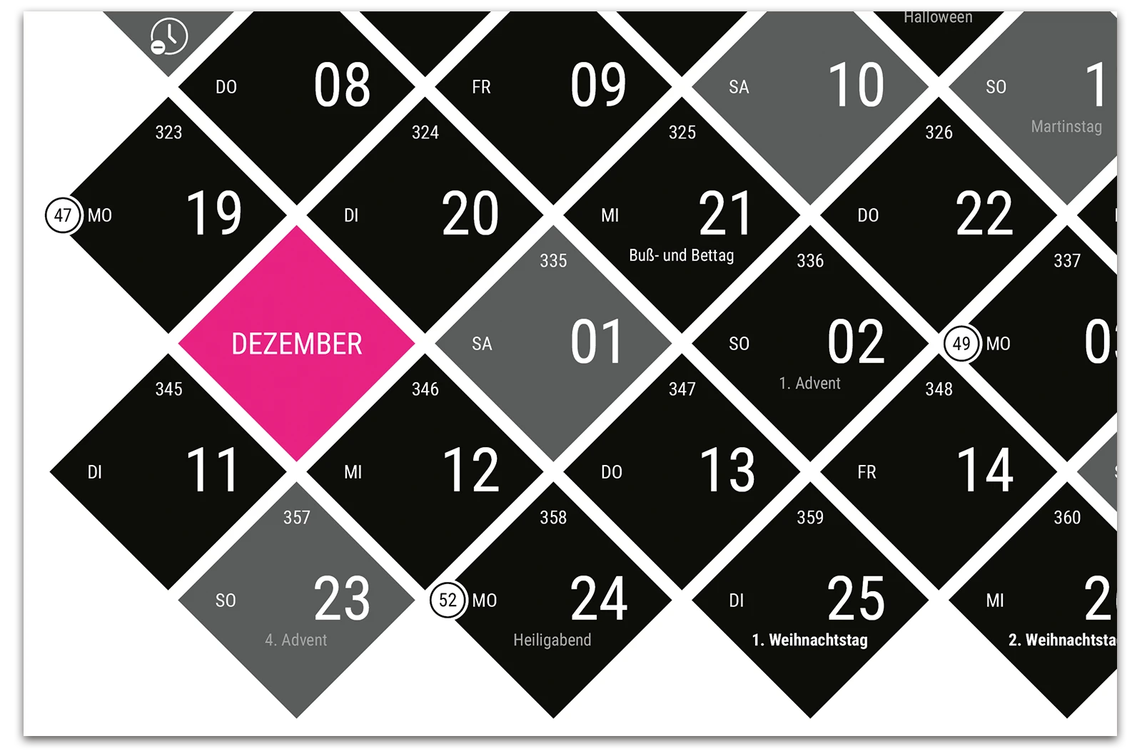 Alexander Glante - Works - Diamond Calendar 2017 - 07