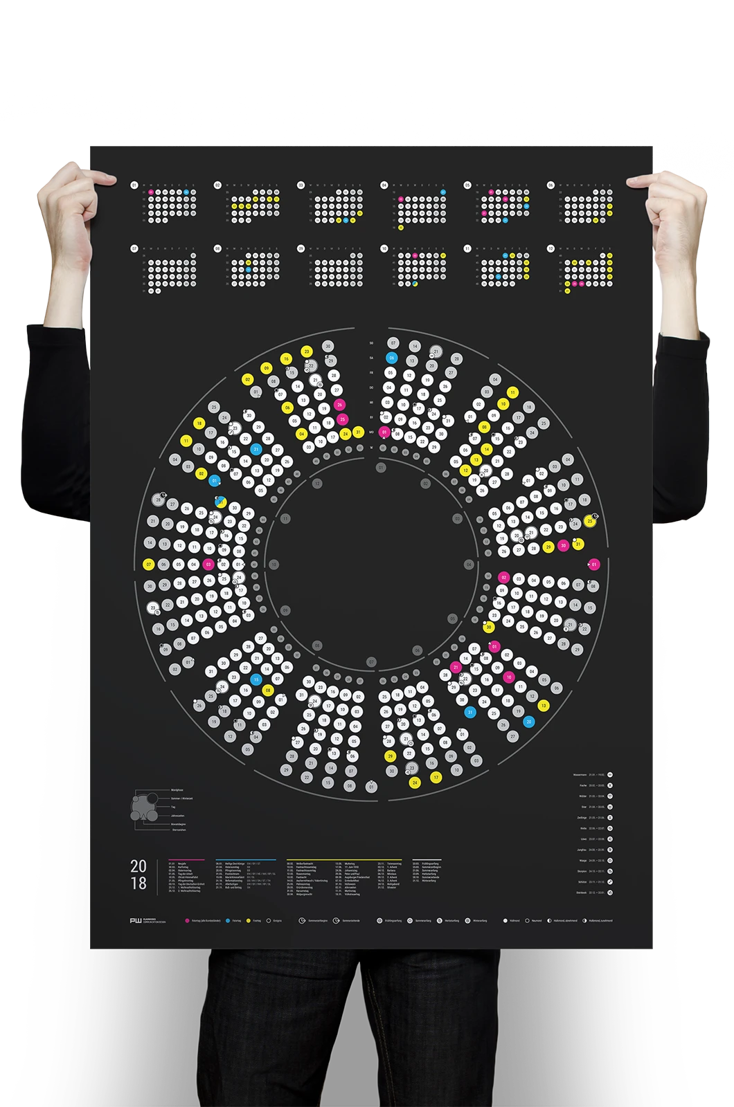 Alexander Glante - Works - Dotted Calendar 2017 - 01