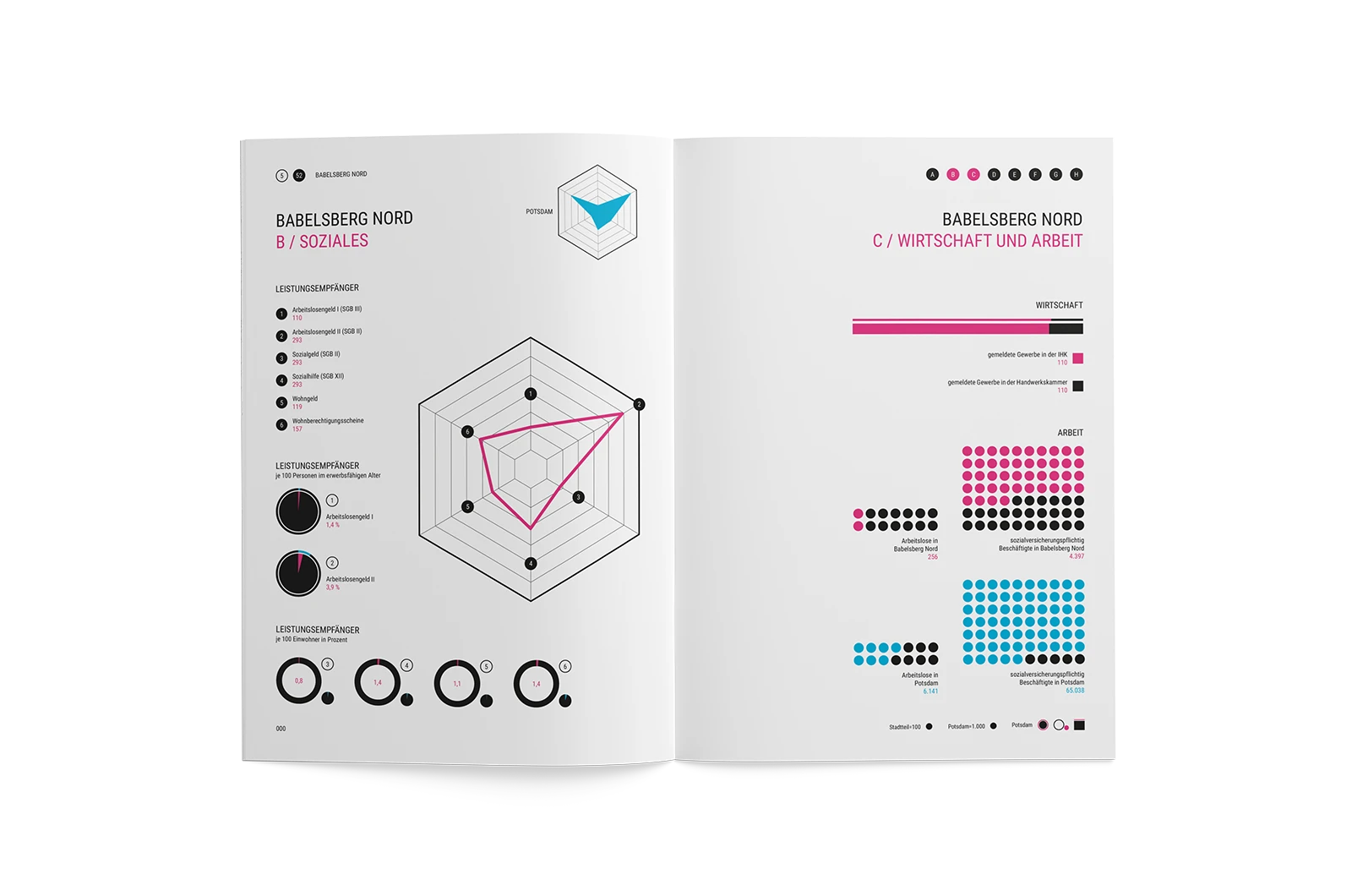 Alexander Glante - Works - Potsdam Statistics Report - 11