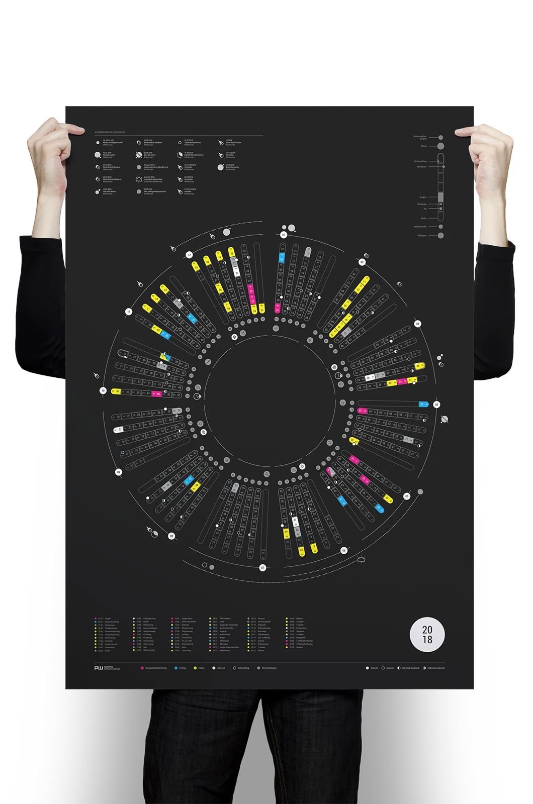 Alexander Glante - Works - Round Calendar 2017 - 01