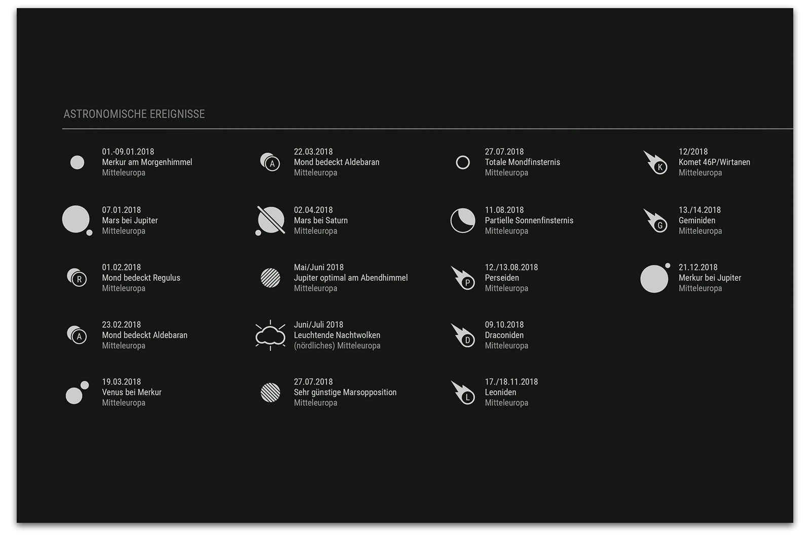 Alexander Glante - Works - Round Calendar 2017 - 02