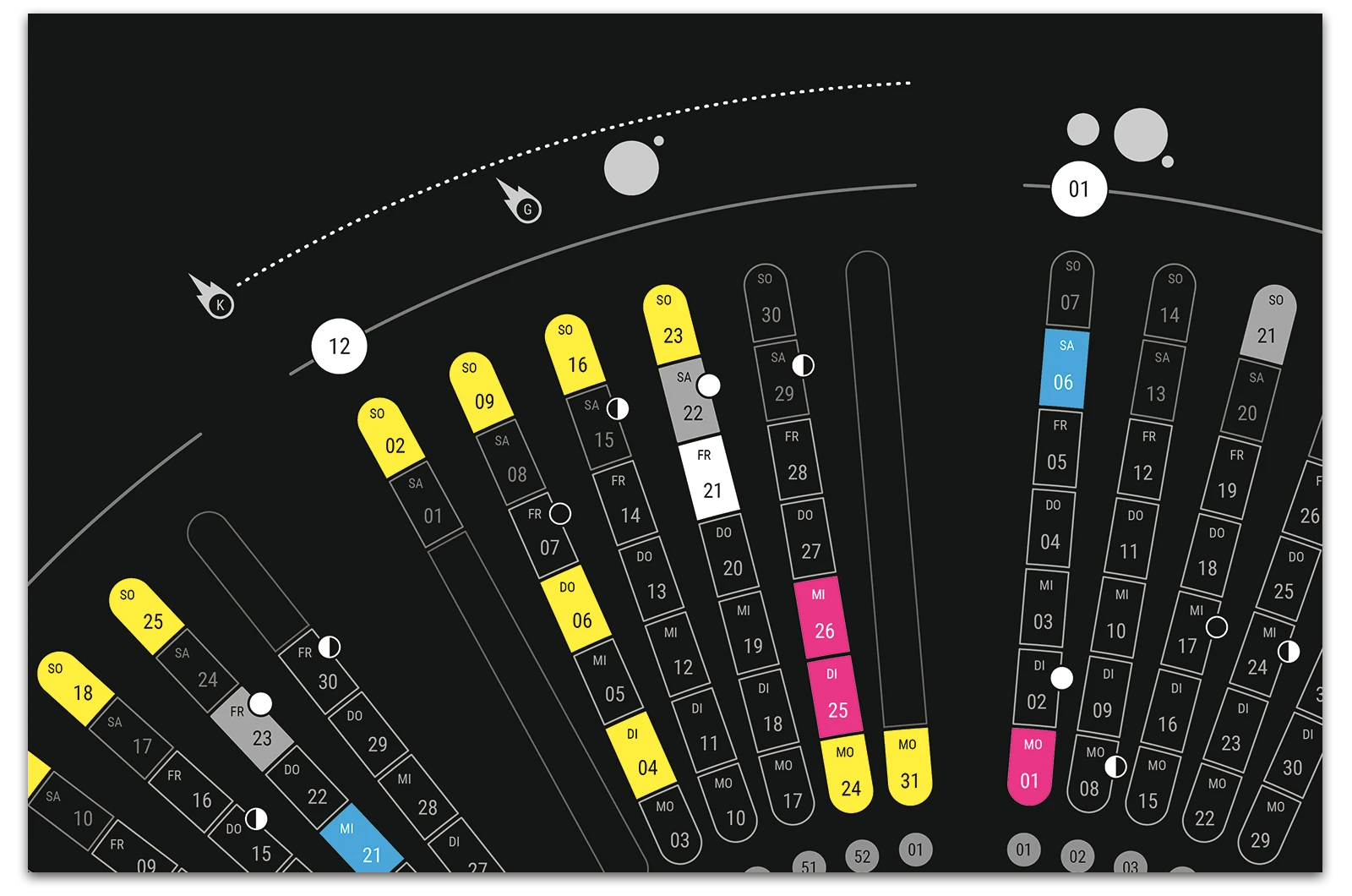 Alexander Glante - Works - Round Calendar 2017 - 04
