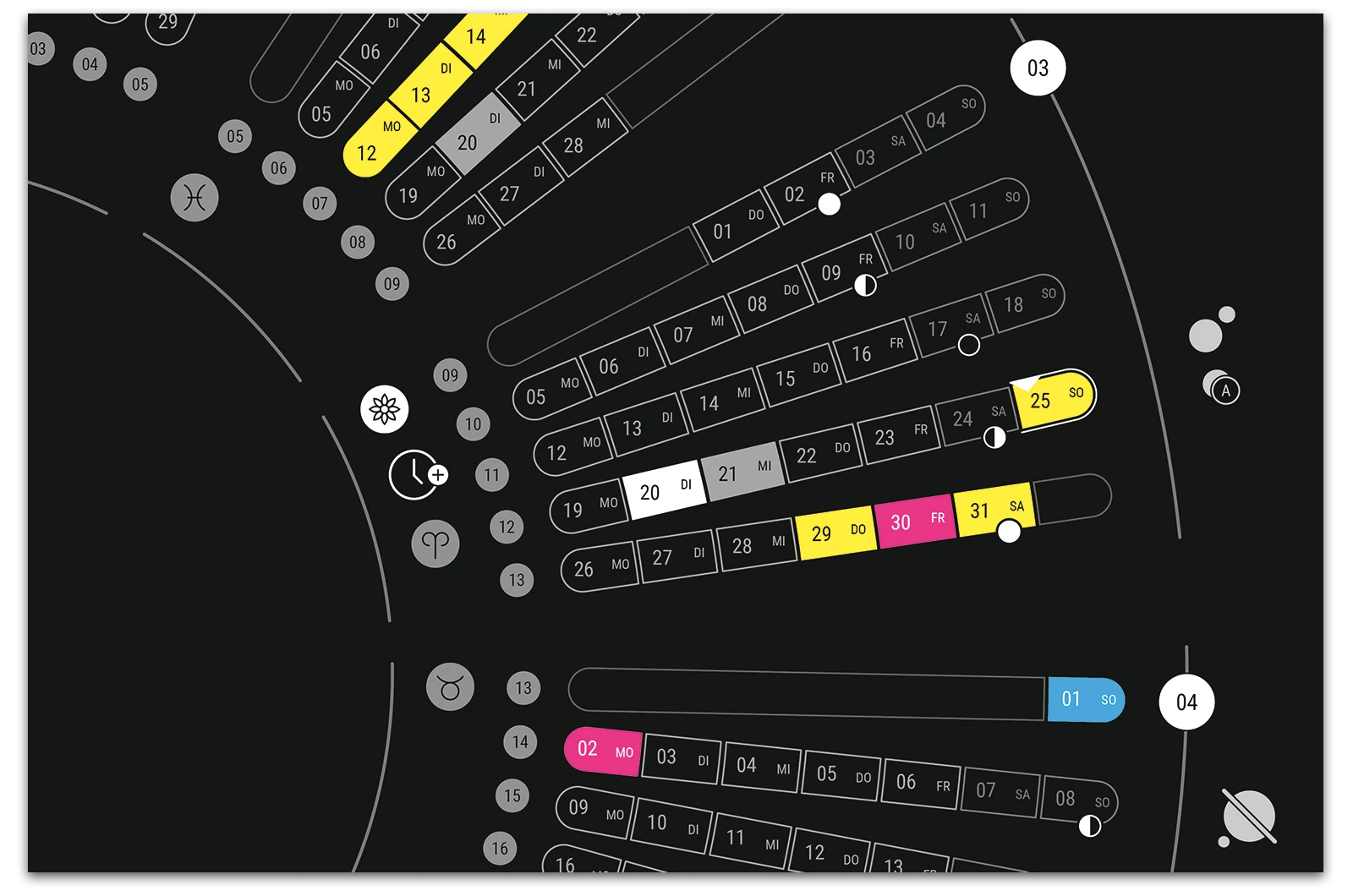 Alexander Glante - Works - Round Calendar 2017 - 05