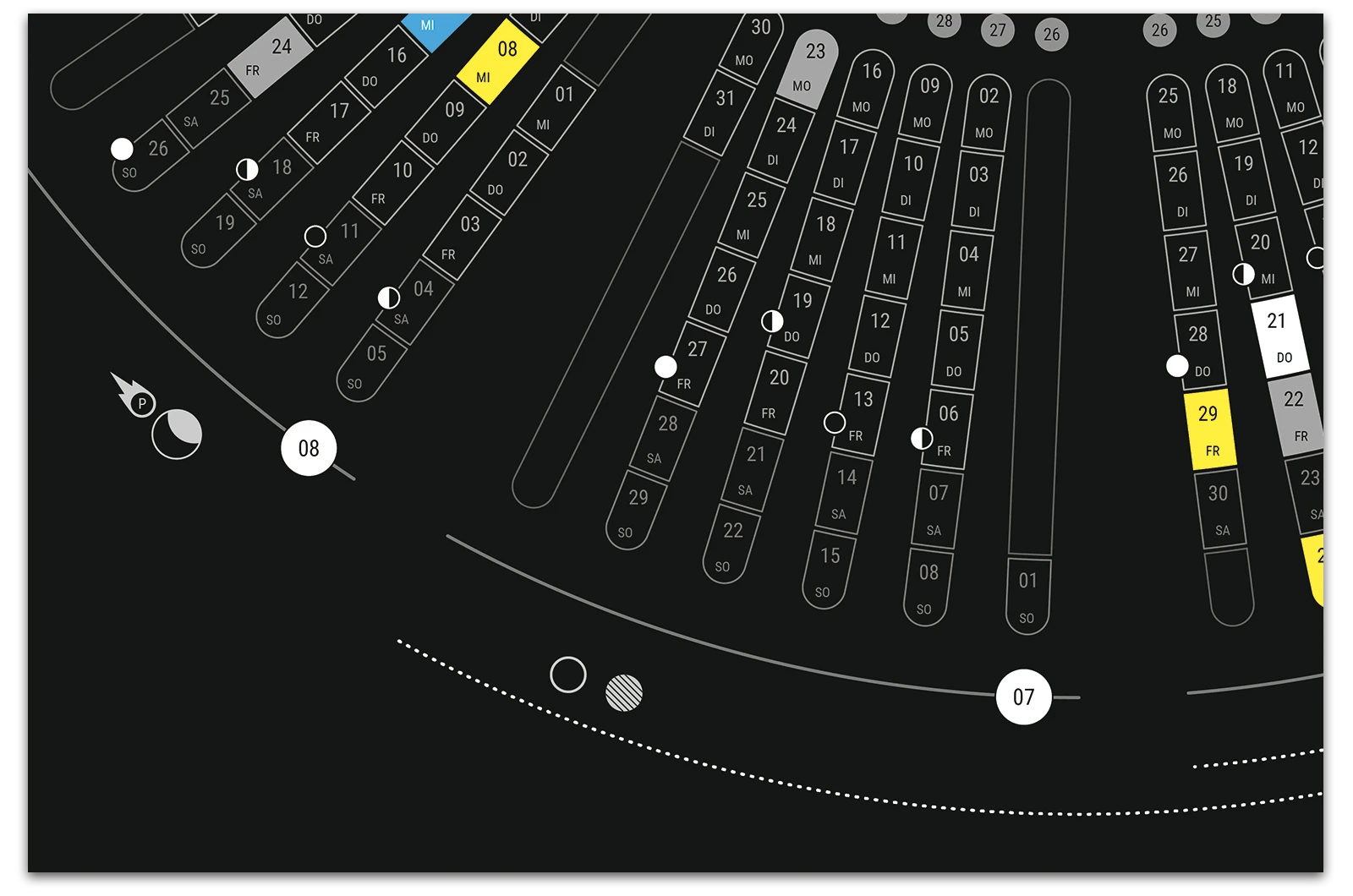 Alexander Glante - Works - Round Calendar 2017 - 07