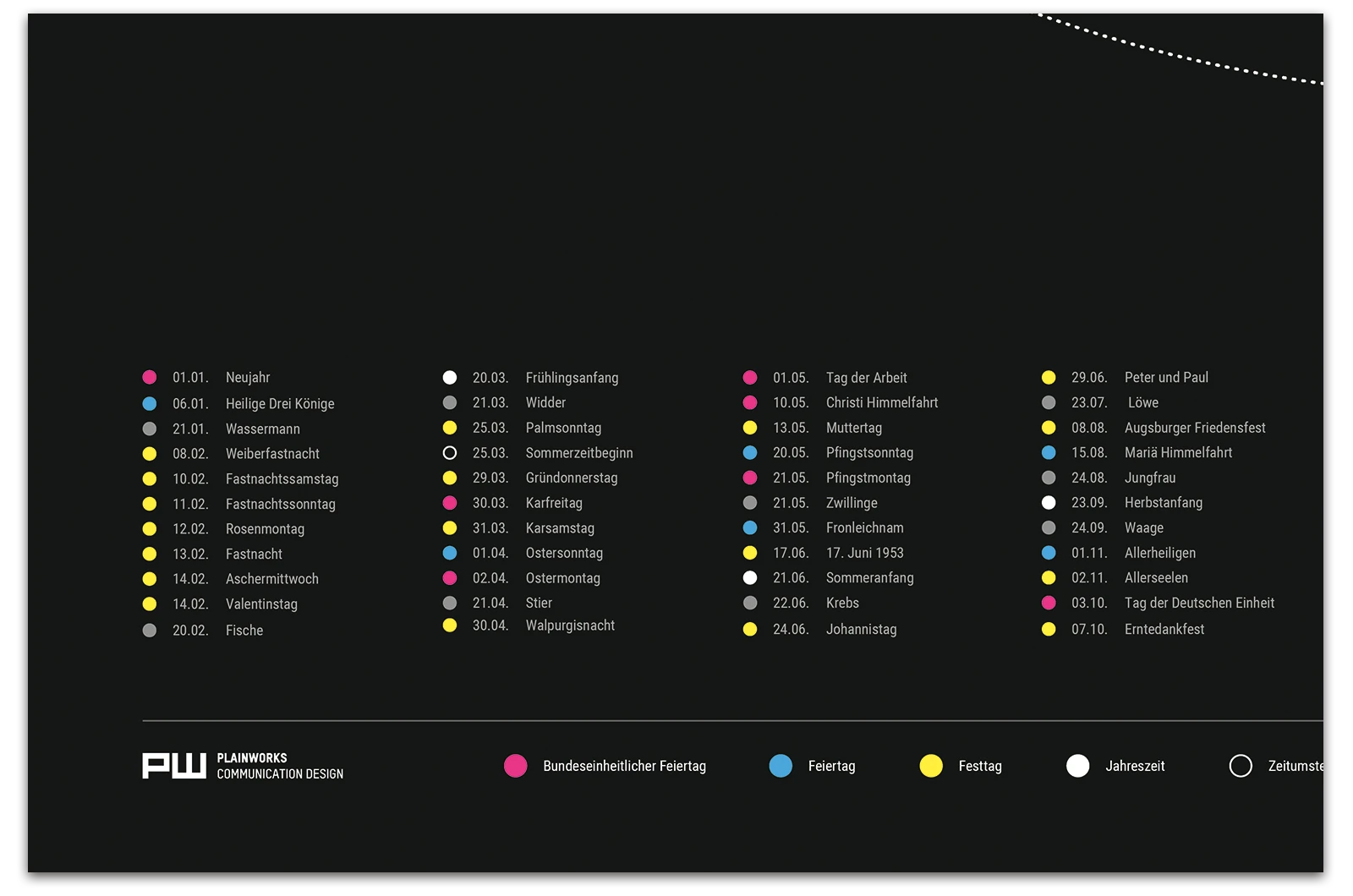 Alexander Glante - Works - Round Calendar 2017 - 08